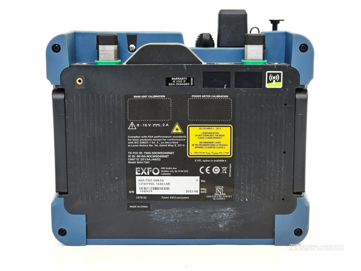 EXFO MAX-730C-SM8 MaxTester PON/Metro OTDR 1310/1550/1650nm iOLM SM8 Live Testin4
