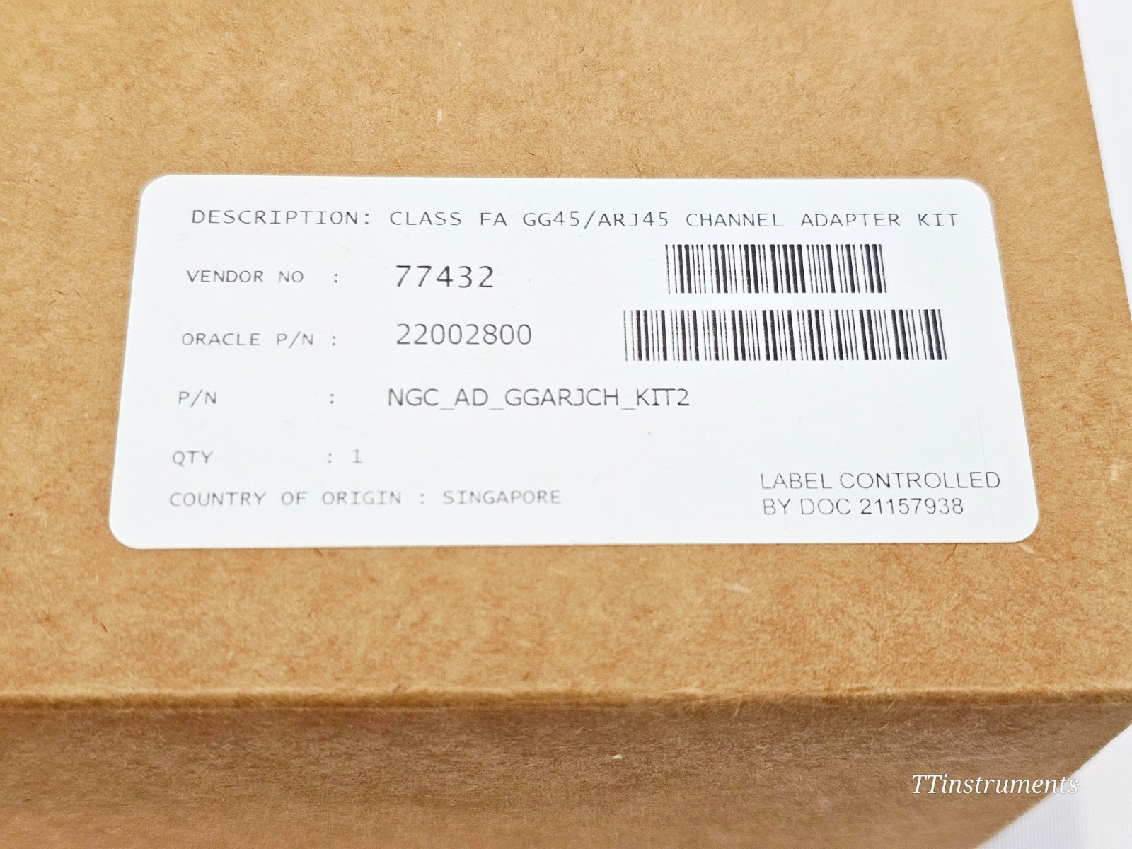 Viavi Class FA GG45/ARJ45 Channel Adapter Kit PN 22002800 NGC AD GGARJCH KIT2