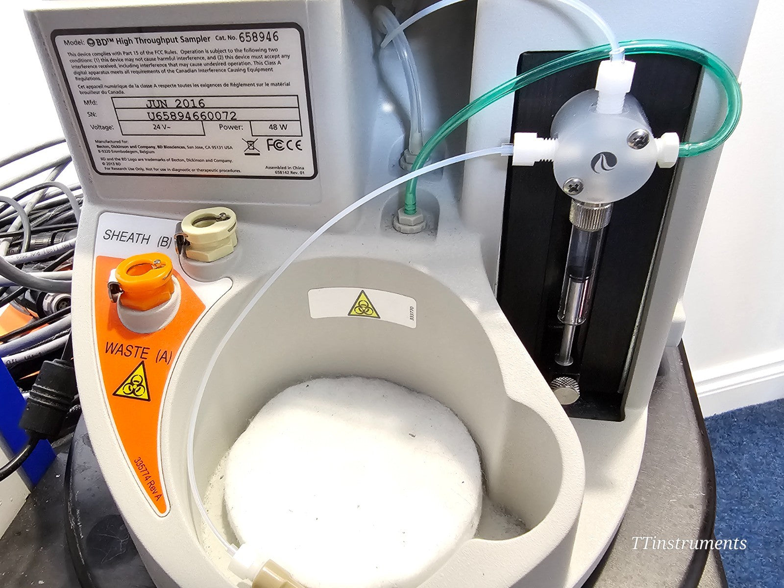 BD FACSCelesta Multicolor Flow Cytometer 3 Lasers BVR w/ BD HTS + Supply System.