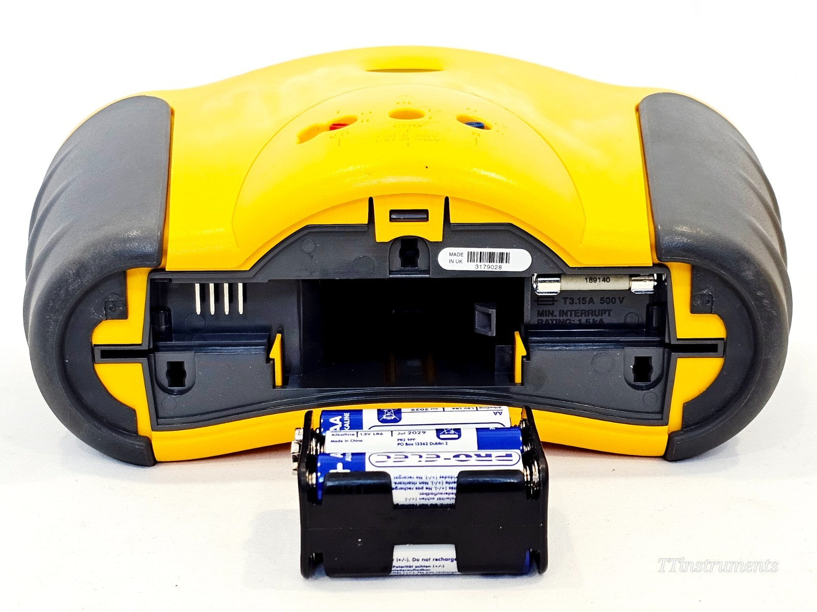 Fluke 1653B top view showing overall unit condition