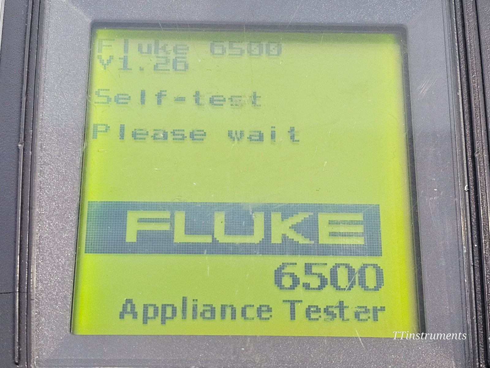 Fluke 6500 PAT tester cosmetic condition detail used electrical tester