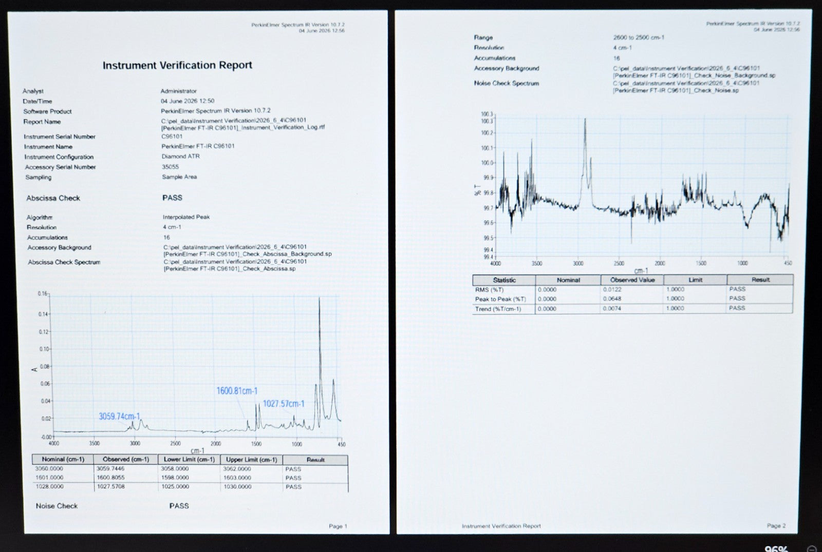 PerkinElmer Spectrum infrared spectrometer overall condition overview used