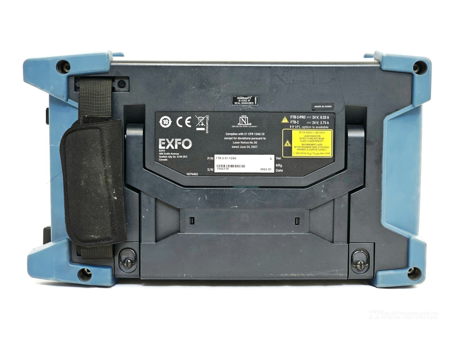 EXFO FTB-2 with FTBx-730C-SM3 OTDR/iOLM 1310/1550/1625nm + FTBx-945-SM3 OLTS4