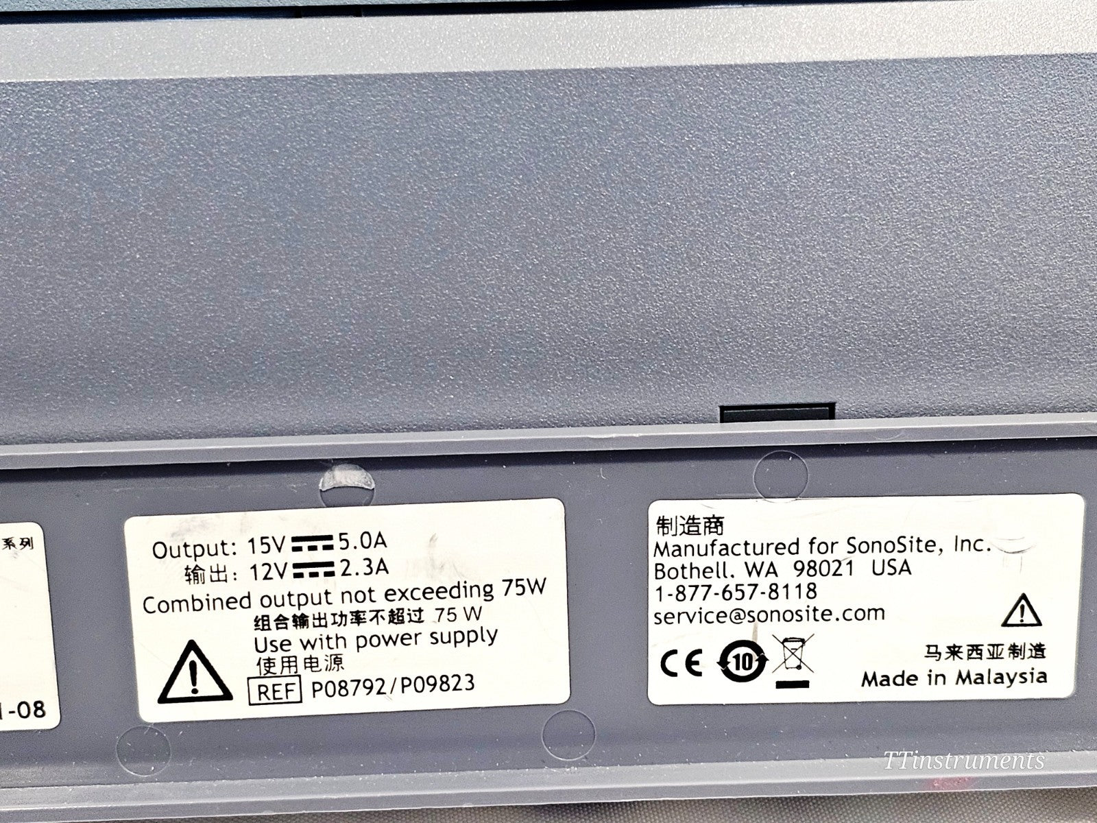 SonoSite P08189-77 M Turbo Ultrasound System w/ Transducer L38xi/10-5 MHz