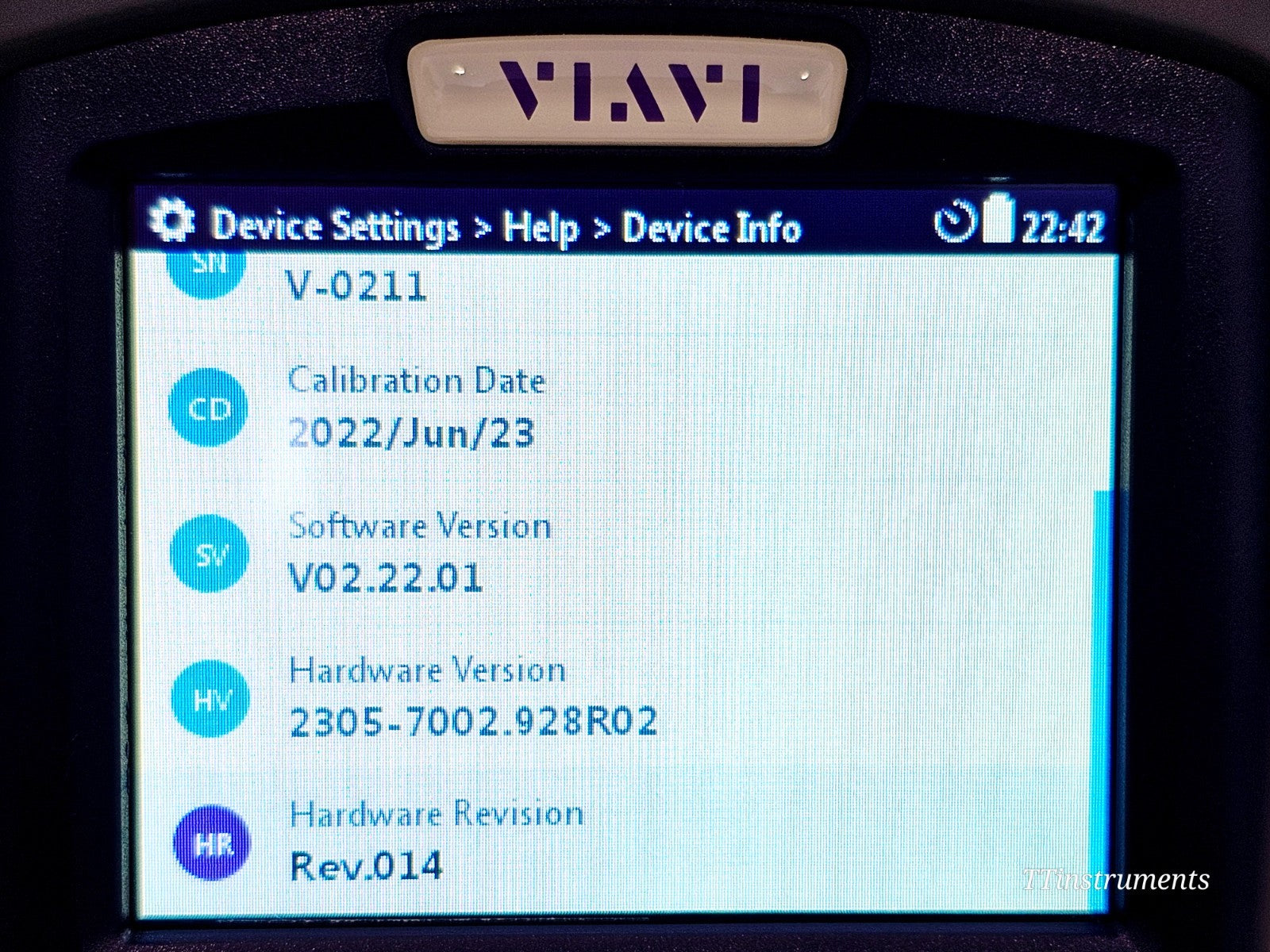 VIAVI OLP-87 power meter cosmetic condition used unit