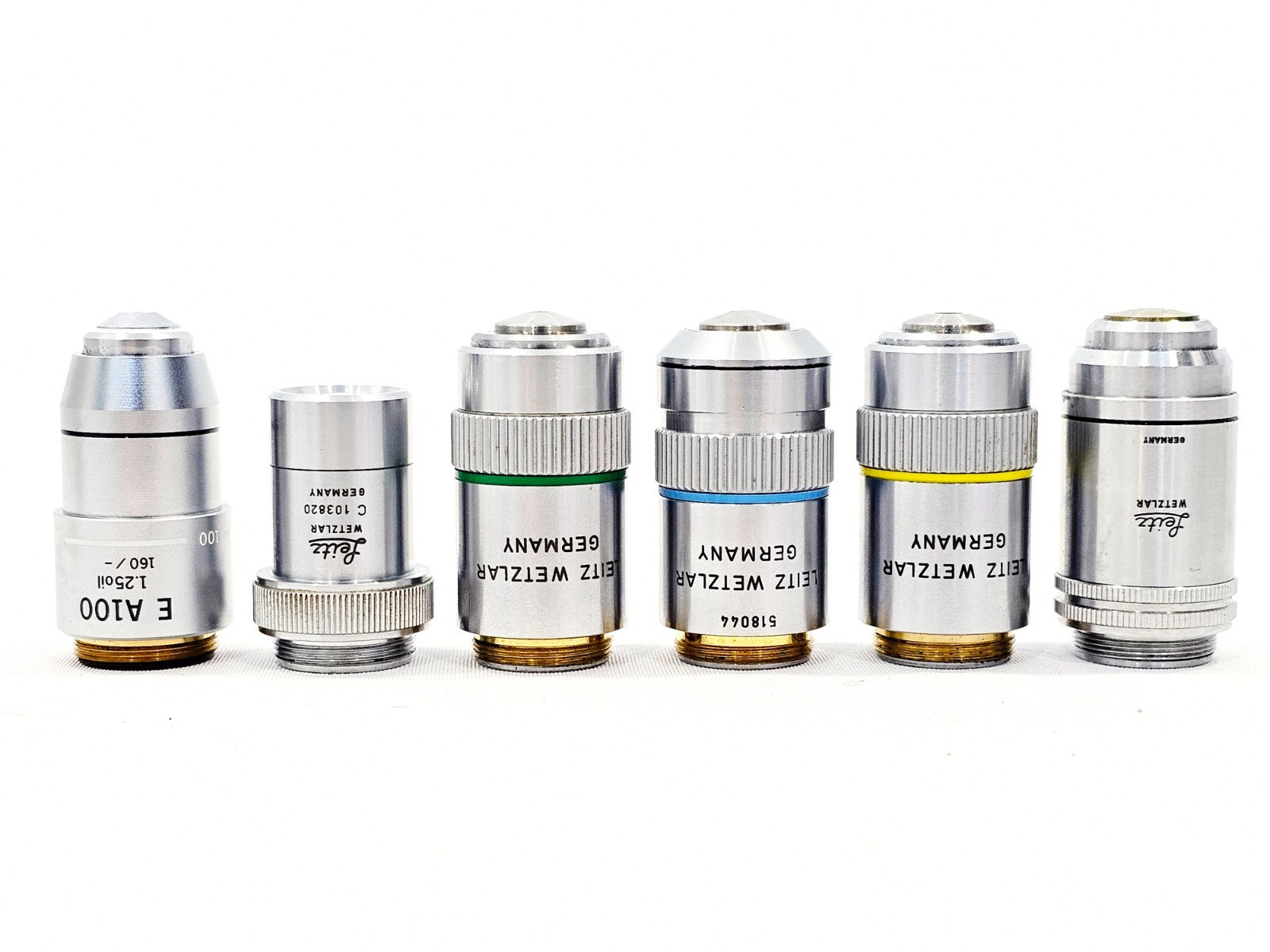 Leitz Orthoplan Compound Microscope with 6x Objectives & Illuminator