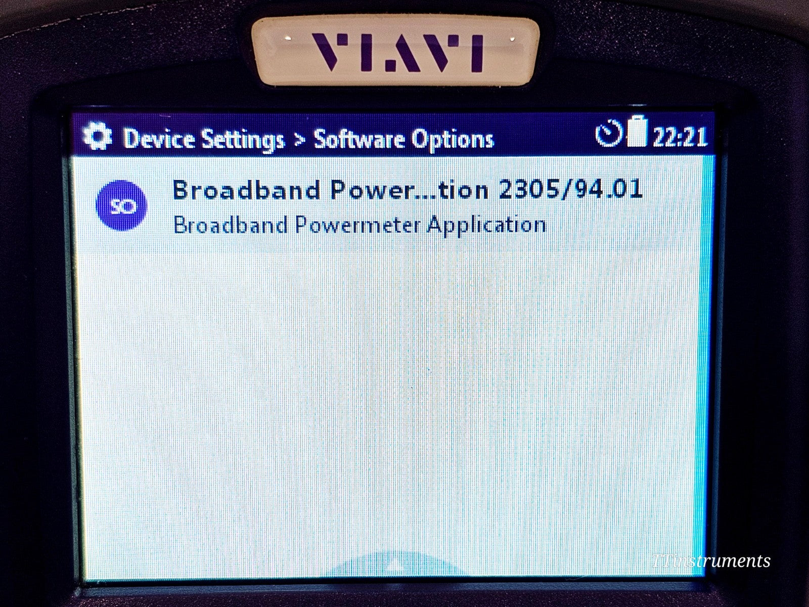 VIAVI OLP-87 optical power meter full unit overview used condition