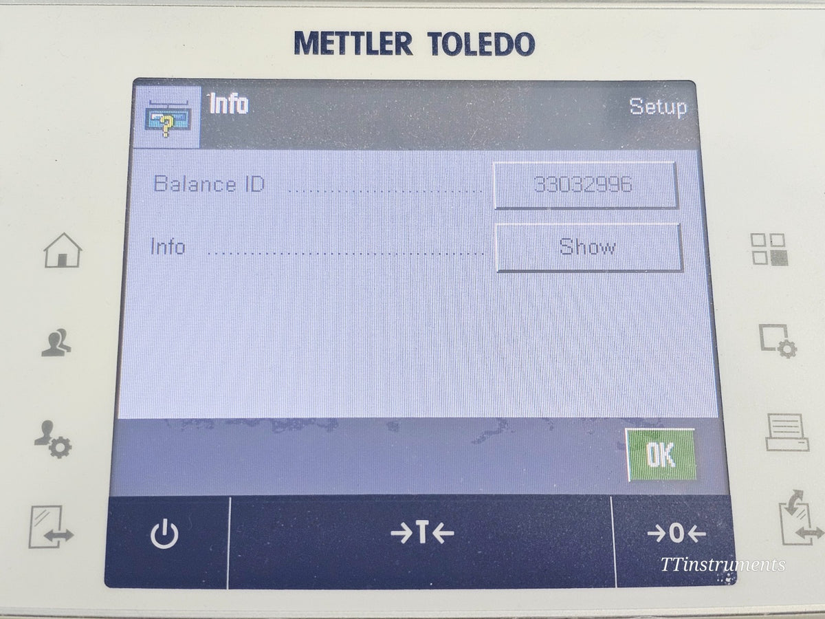 Mettler Toledo lab scale accessories and included items