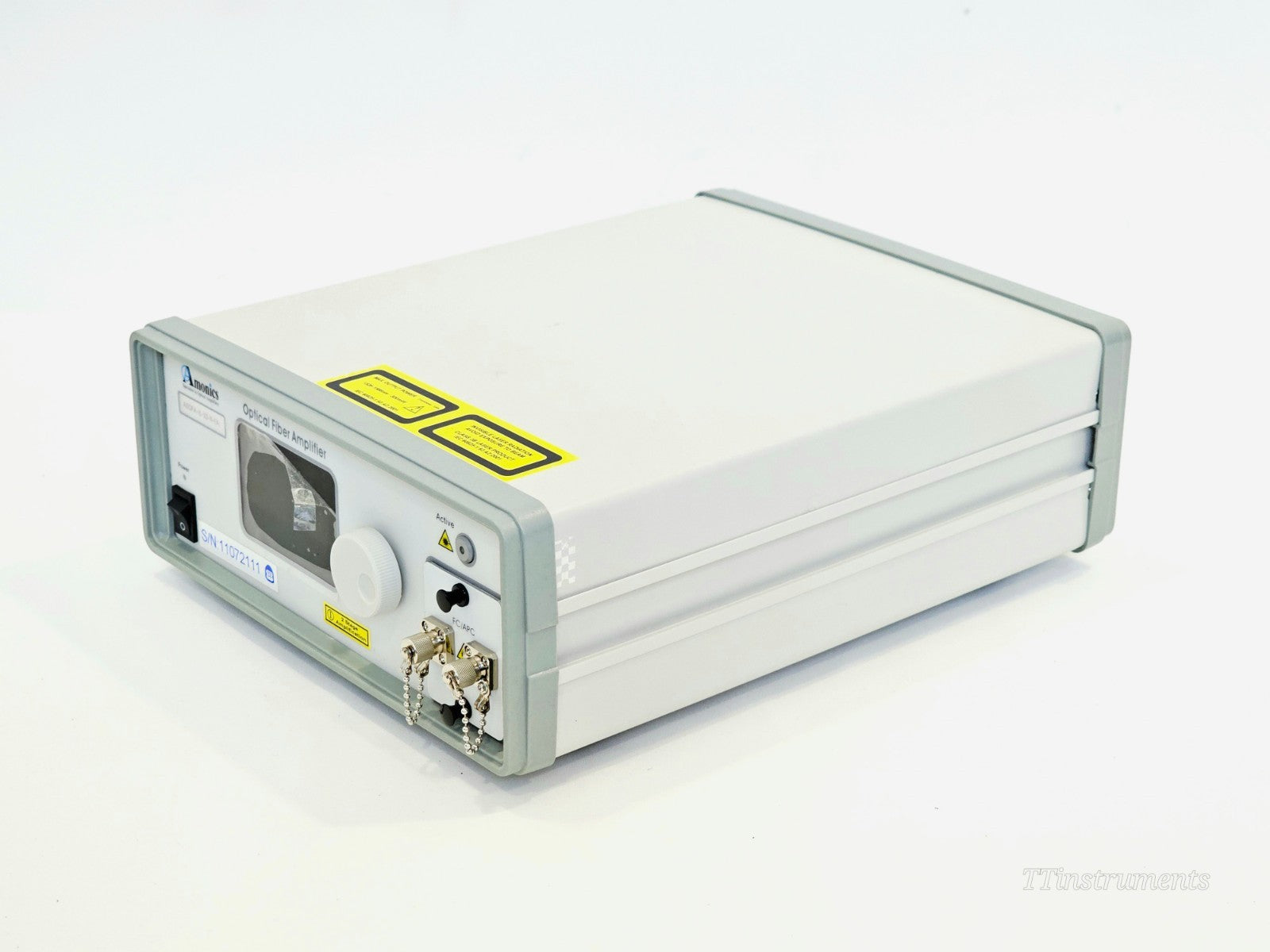 Amonics AEDFA-IL-23-B-FA top view chassis used EDFA amplifier