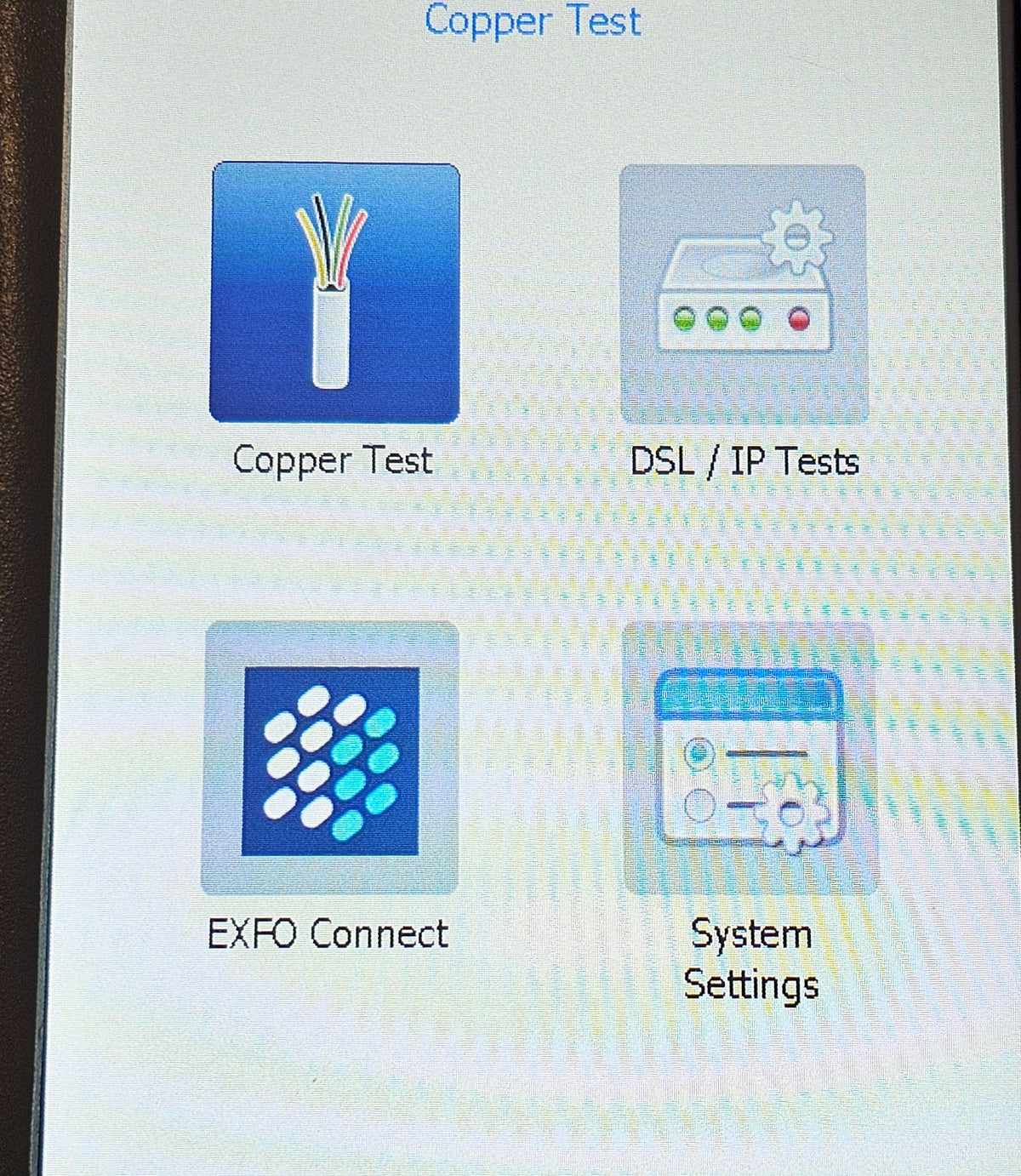EXFO MAX-635-V2XAA MAX-635 DSL Copper Tester VDSL2 PING FTP Traceroute11