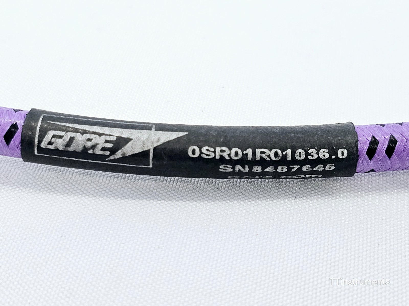 Gore 0SR01R01036.0 Phaseflex RF Test Cable 50 Ohms 18 GHz Male to Male 3ft