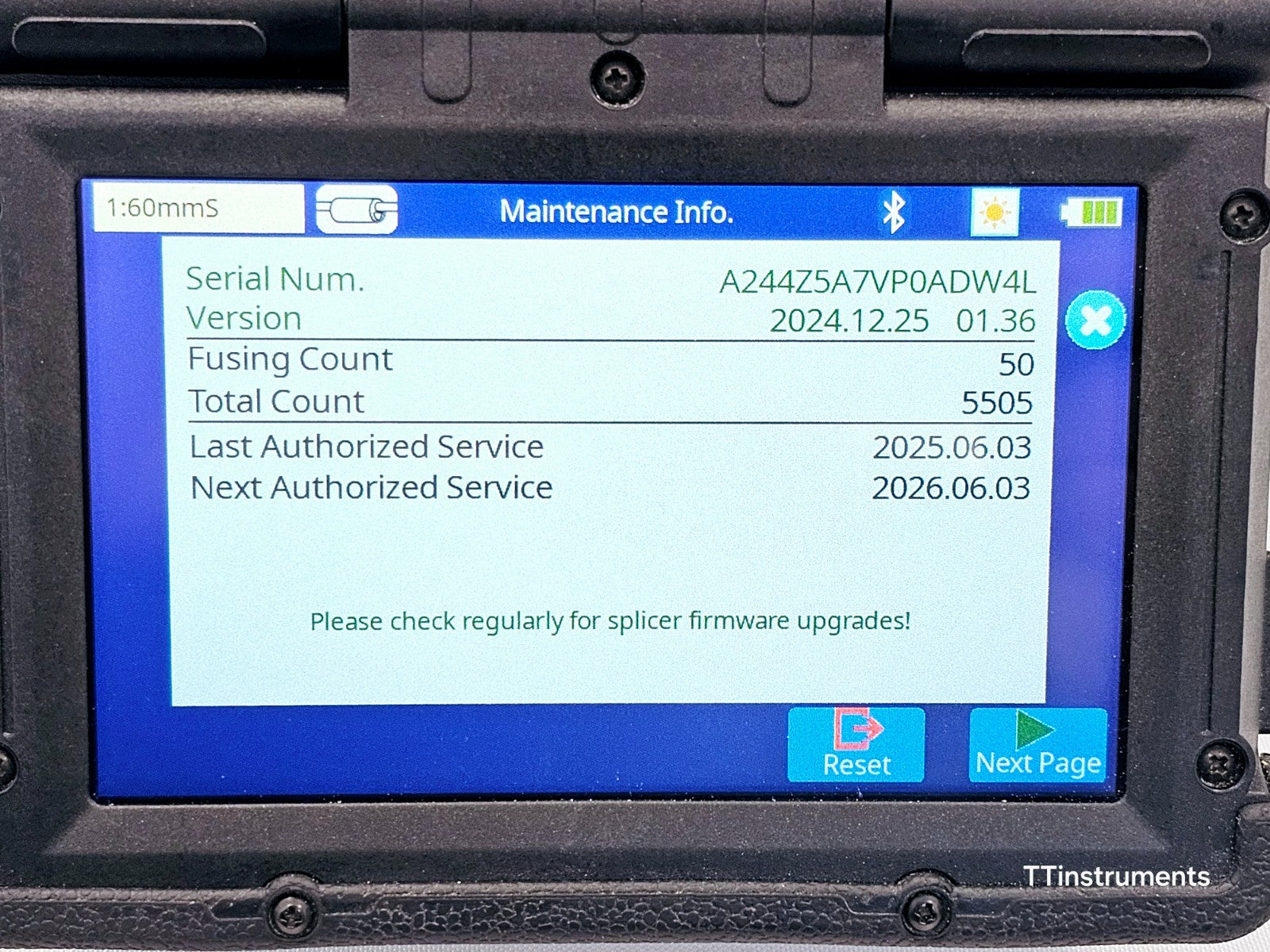 Serviced Fujikura 90S+ Fibre Optic Fusion Splicer + CT-50 Cleaver - ARC 5505