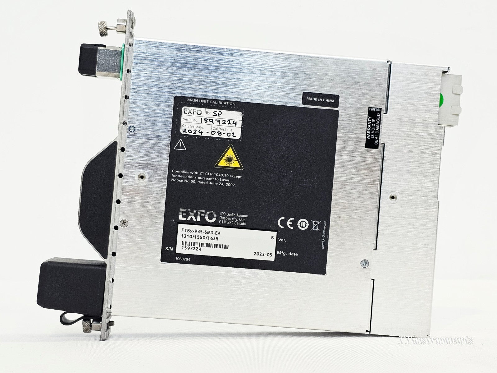 EXFO FTB-2 with FTBx-730C-SM3 OTDR/iOLM 1310/1550/1625nm + FTBx-945-SM3 OLTS12