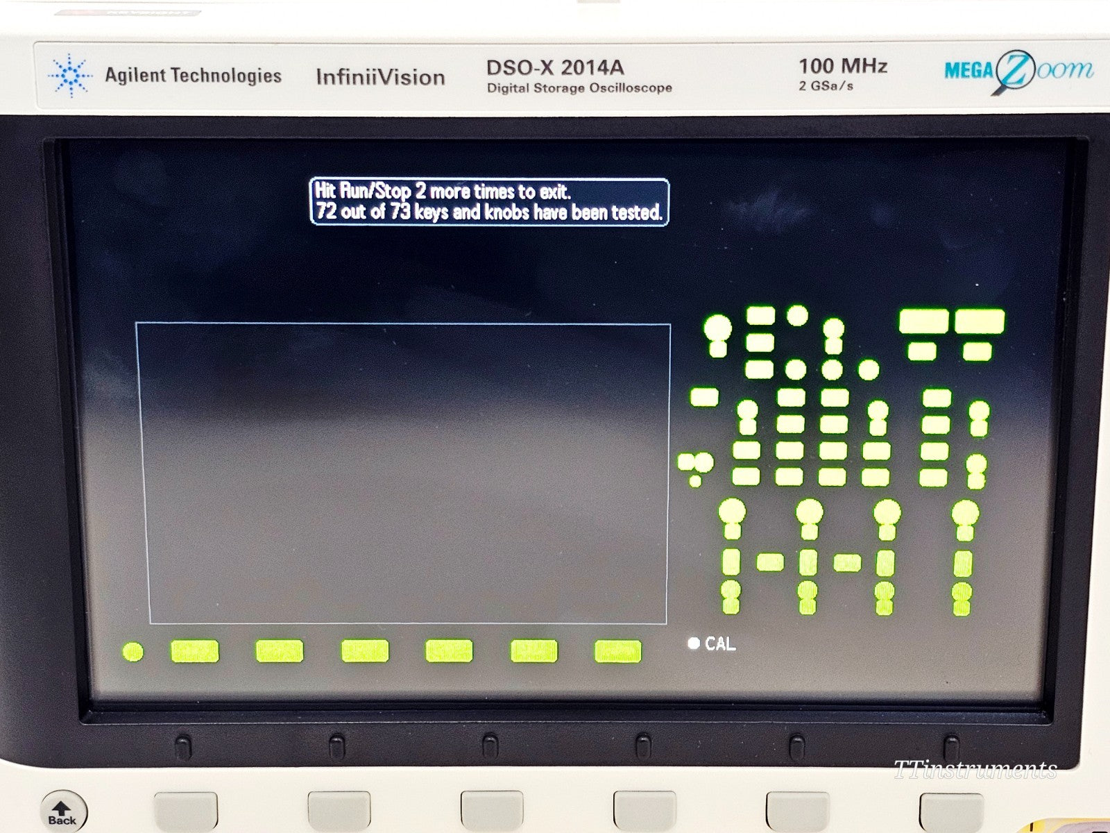 Keysight DSOX2014A InfiniiVision 4CH 100MHz Digital Oscilloscope + 4x N2863B19