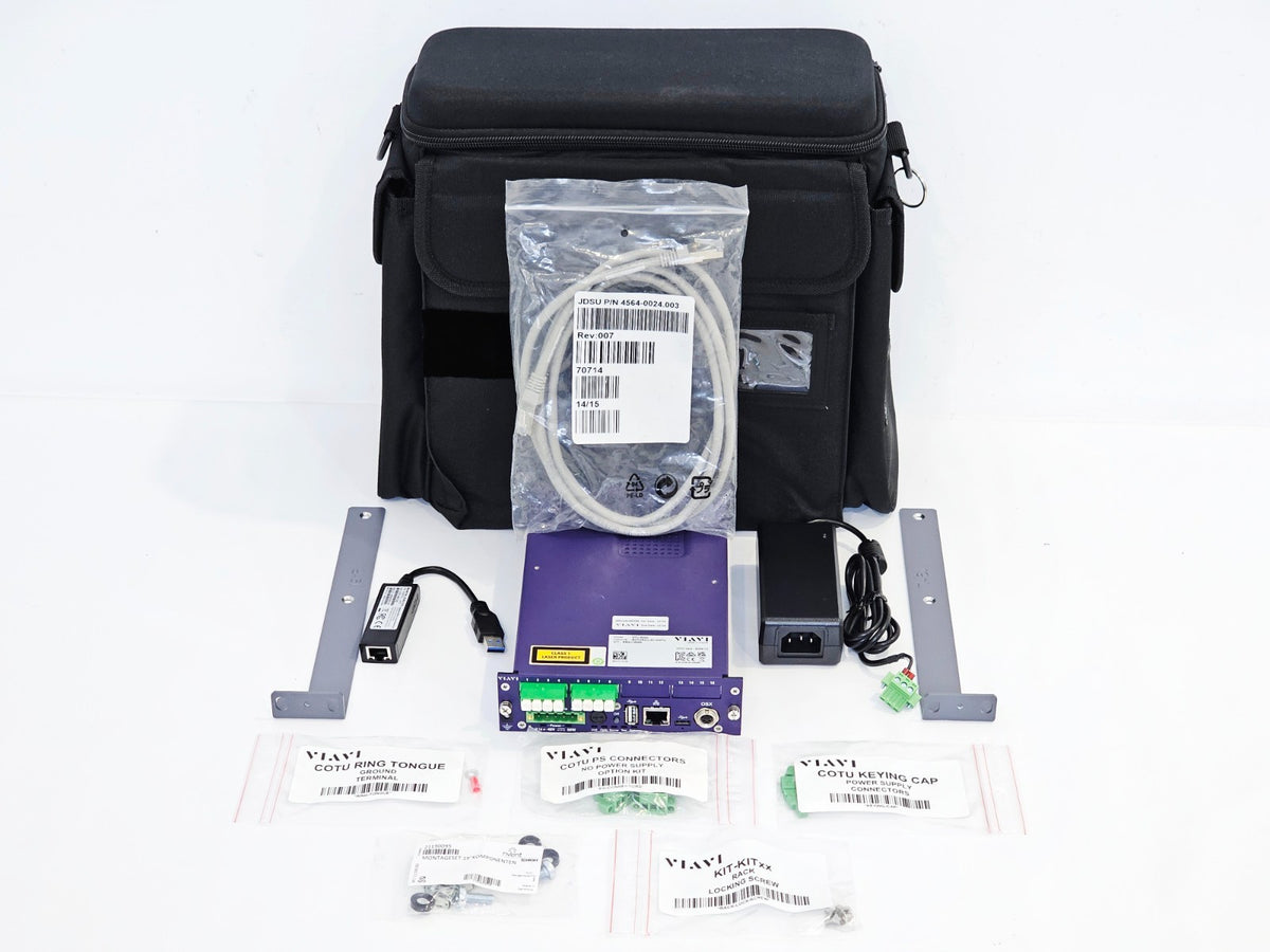 Calibrated Viavi OTU 5000 EOTDR2-L-A1-COTU 16-port 1625nm Medium Range OTDR 20220