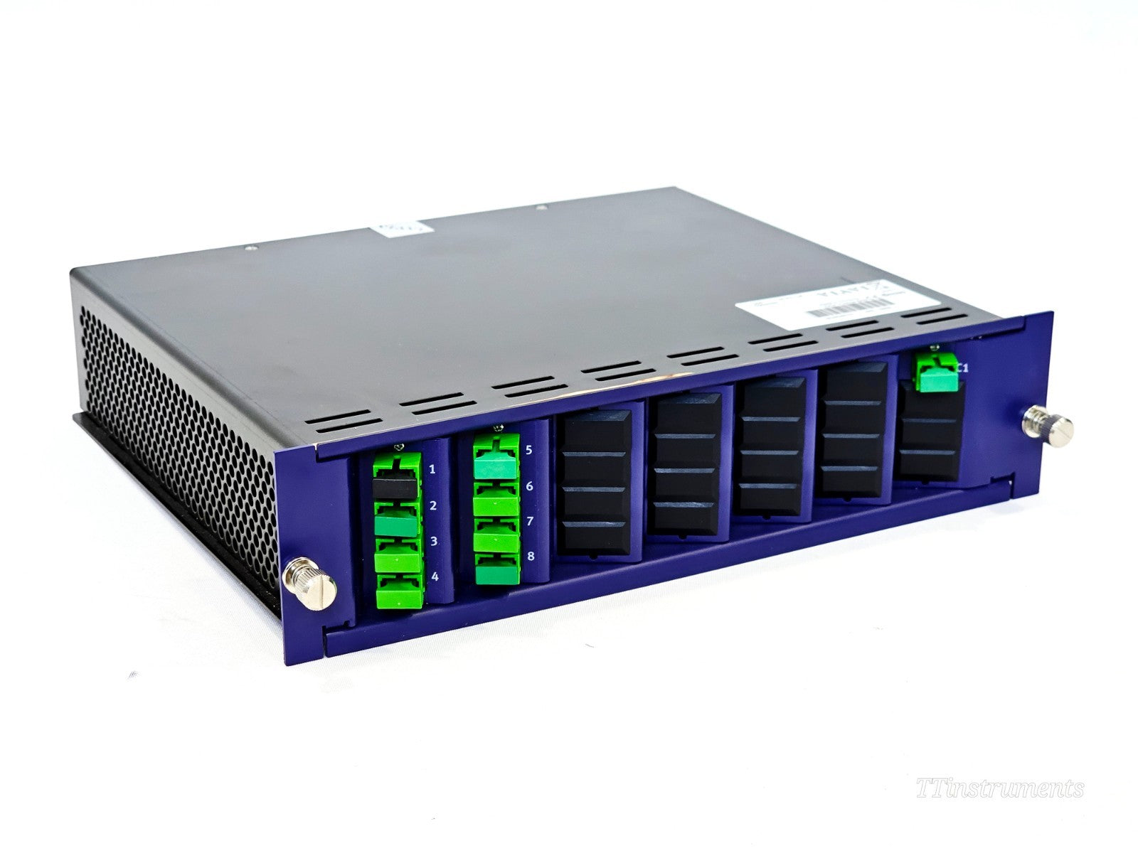 Viavi JDSU OTU 8000E v2 with OTAU 1x8 Optical Switch