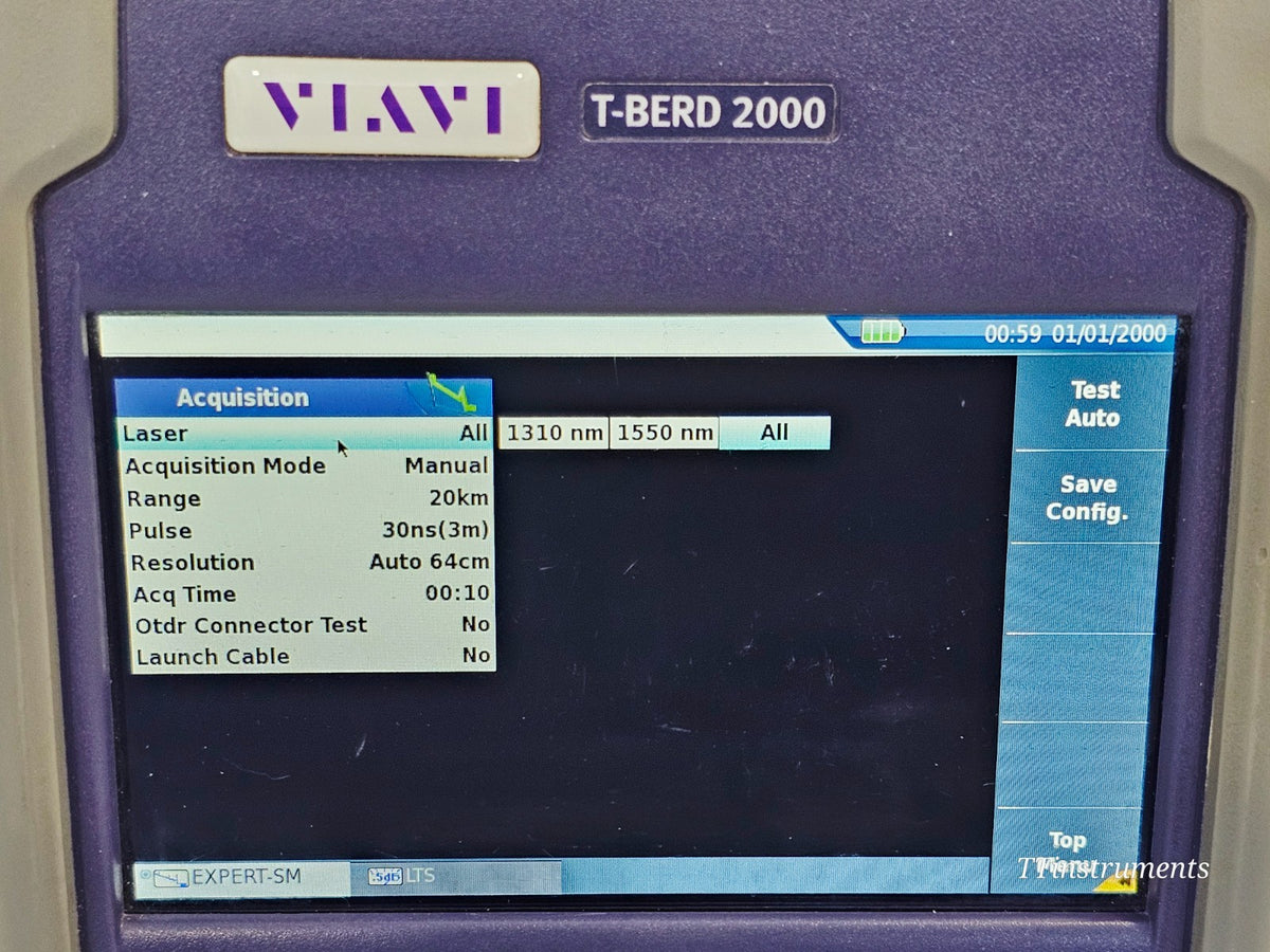 VIAVI T-BERD 2000 + 4126 MA2 OTDR 1310/1550nm SM Metro-Access Kit16