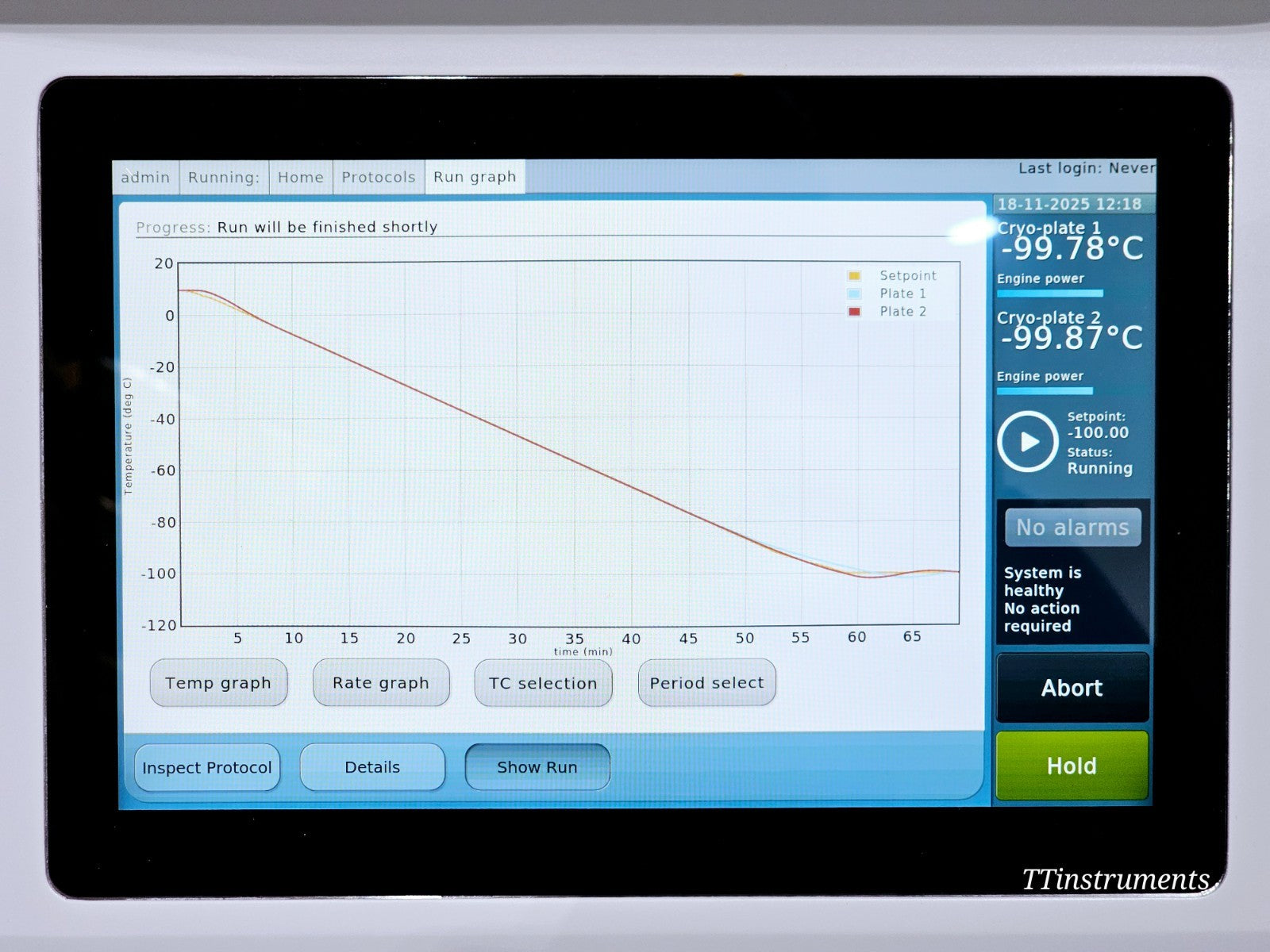 GE Asymptote Cytiva PR-CF-002 VIA Freeze QUAD Controlled Rate Freezer