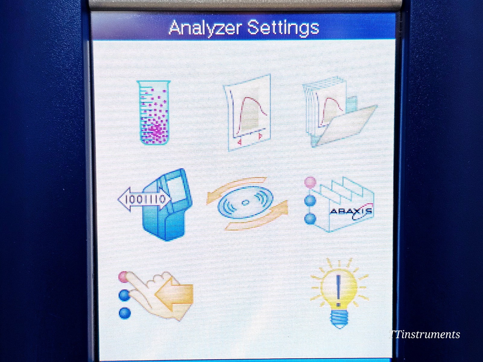 Abaxis VetScan accessories and included items with used analyser unit