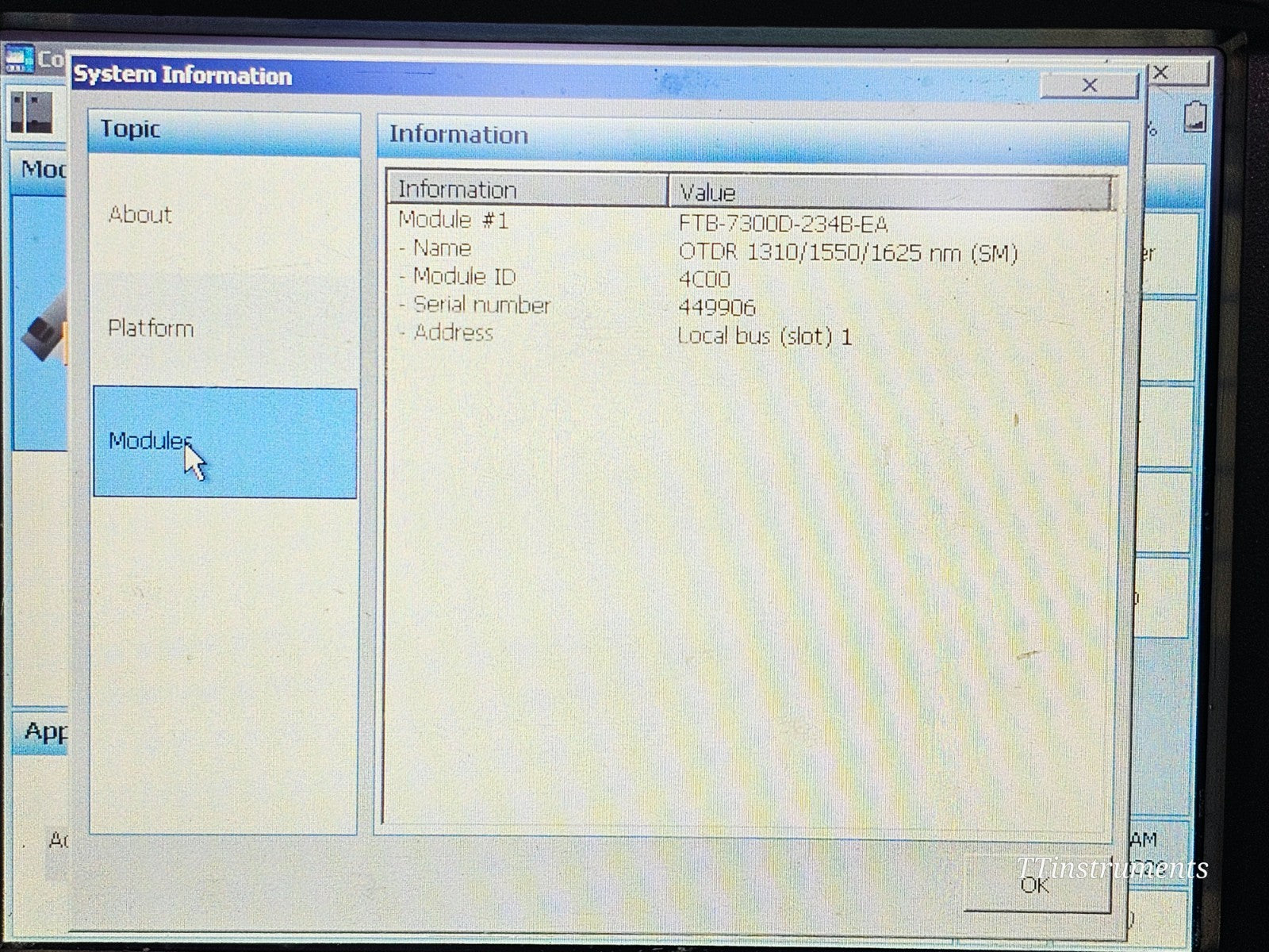 Calibrated EXFO FTB-200 with FTB-7300D SM OTDR 1310/1550/1625 nm FTB-7300D-234B16