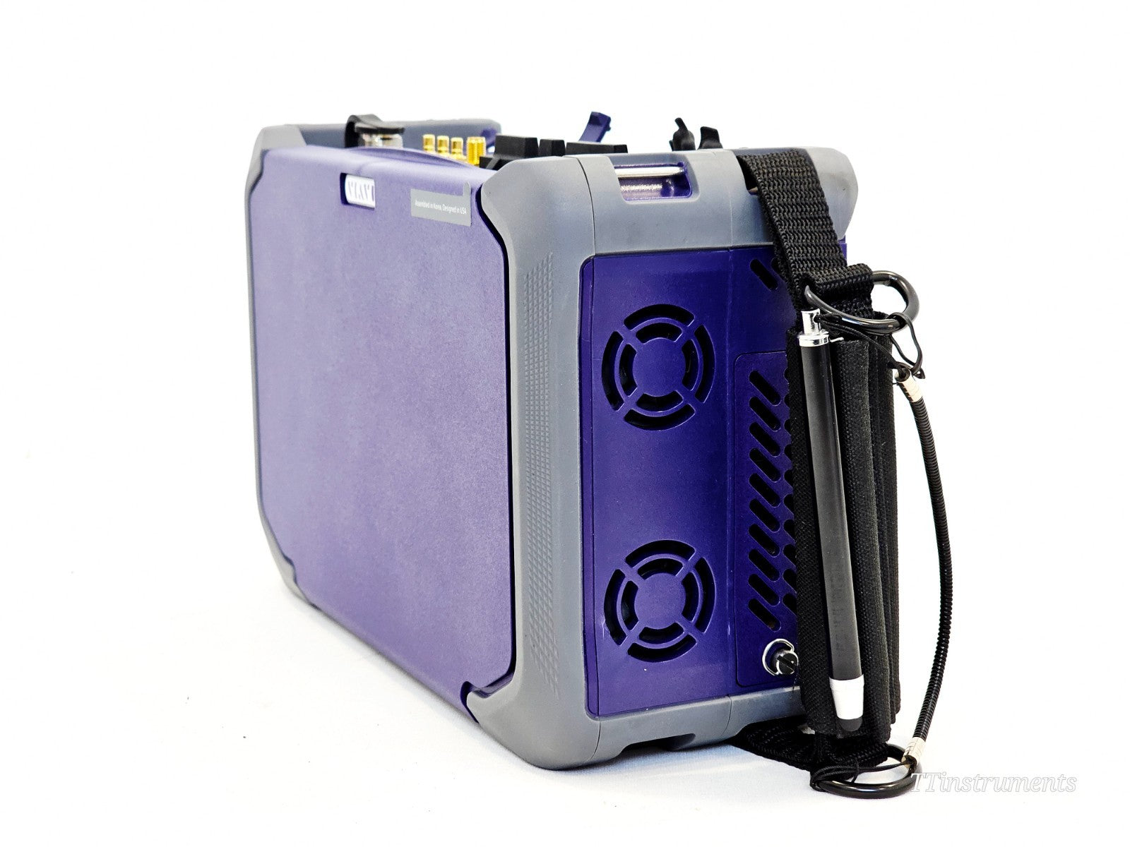 VIAVI OneAdvisor side view showing port connections and interface
