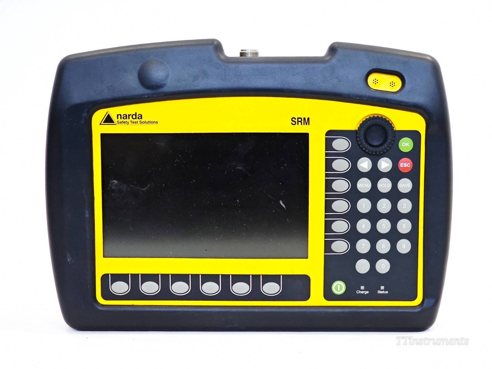 Cal'd Narda SRM-3006 Selective Radiation Meter 9kHz-6GHz + 3501/03 3GHz Antenna2