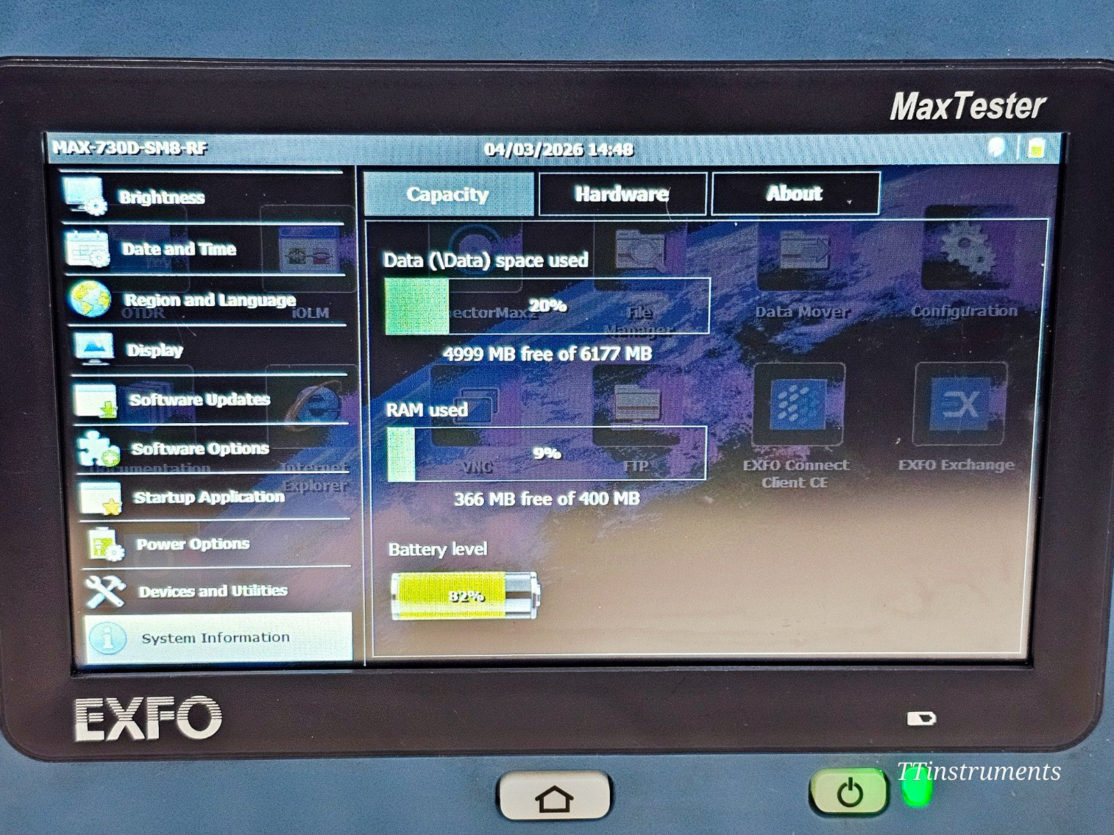 Cal'd EXFO MAX-730D-SM8 SM OTDR iOLM MaxTester 1310/1550/1650 LIVE  + 430B Scope11