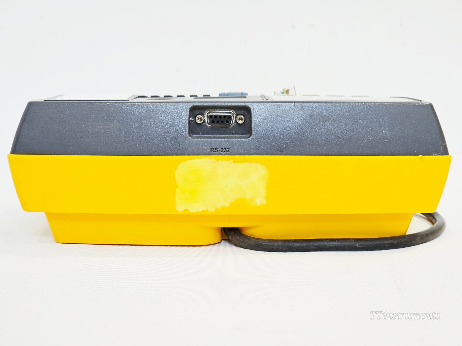 Fluke 6500 used PAT tester display screen close-up view