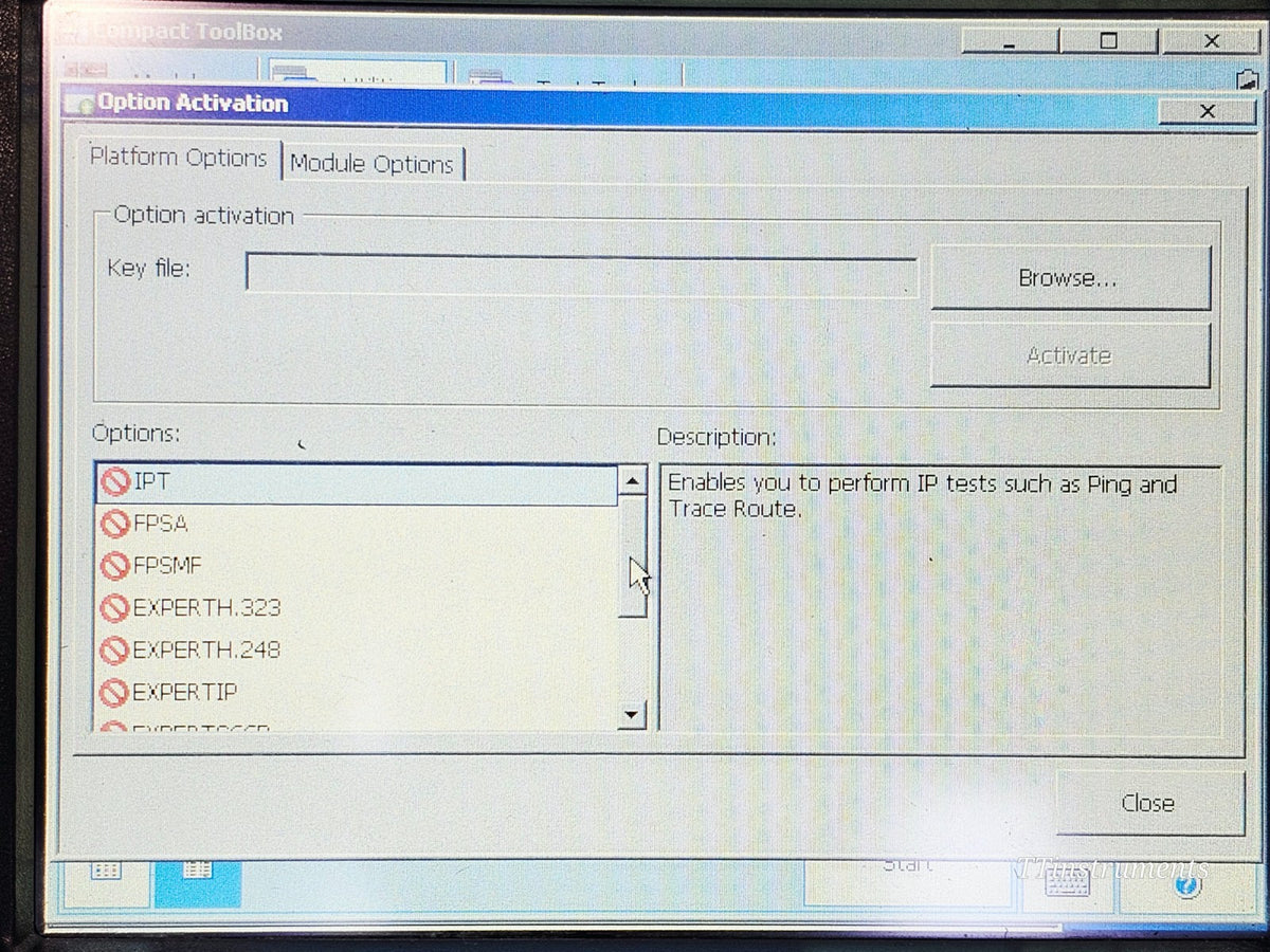 EXFO FTB-200 V2 OTDR 1310/1550/1625nm FTB-7300E-234B + FTB-3932 MultiTest14