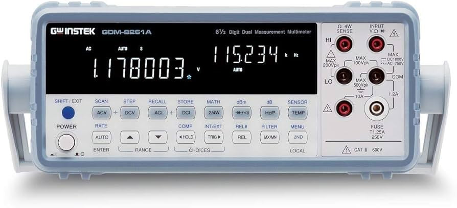 GW Instek GDM-8261A 6 ½ DUAL MEASUREMENT Multimeter