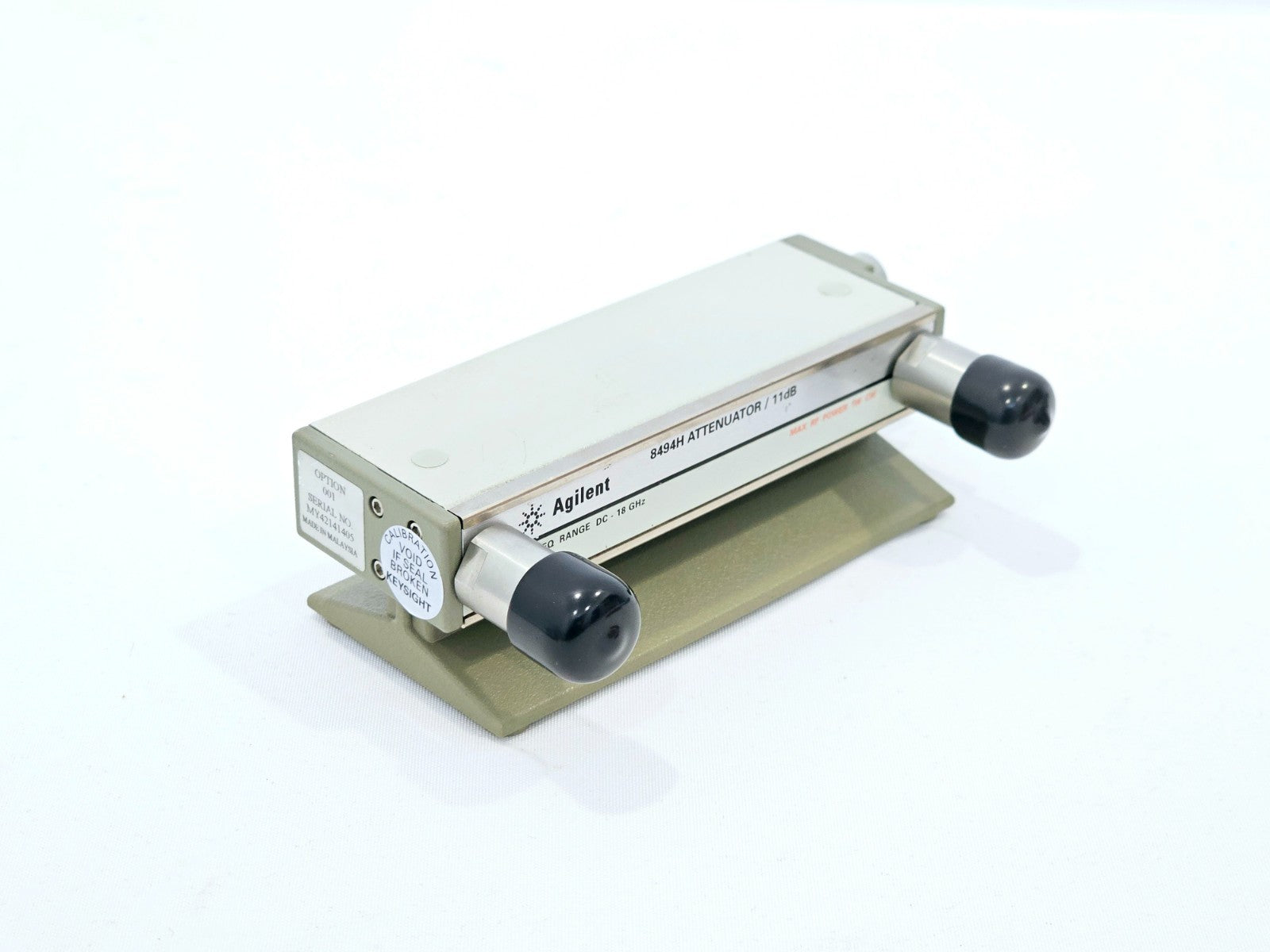 HP Agilent 8494H Programmable Attenuator 18 GHz 11 dB MY42141404