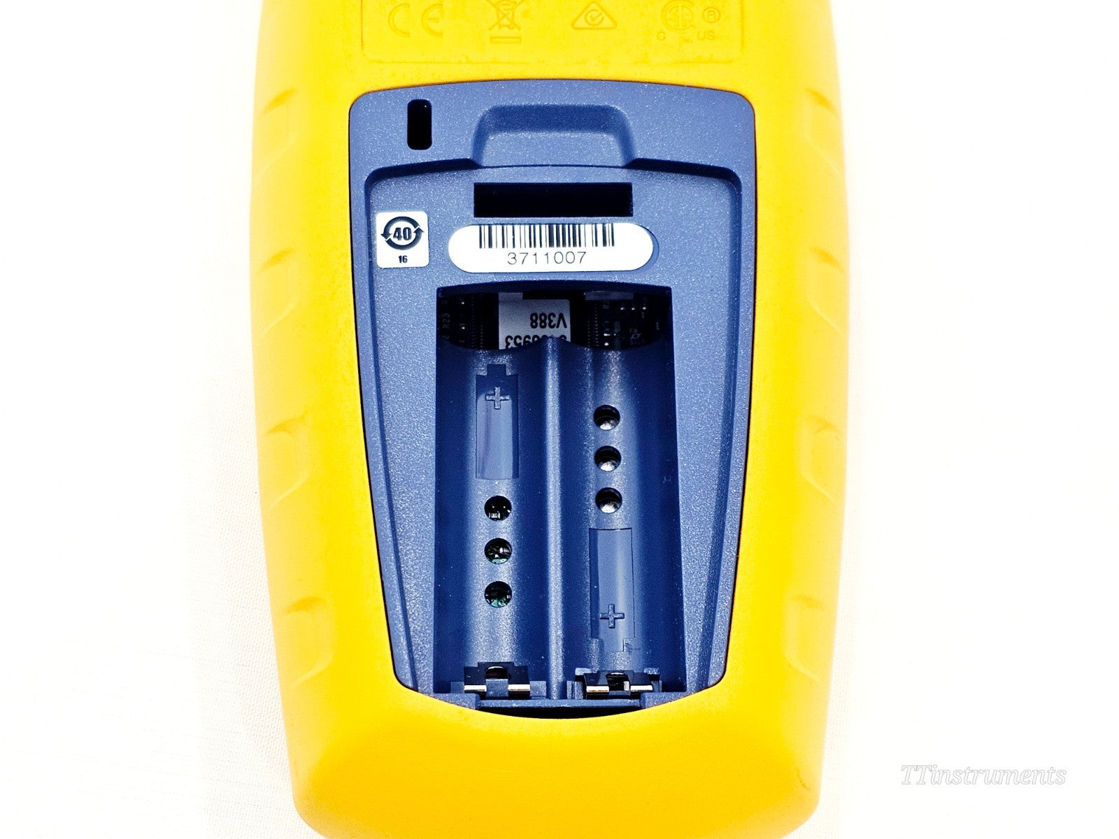 Fluke Networks optical fibre tester top view used test equipment
