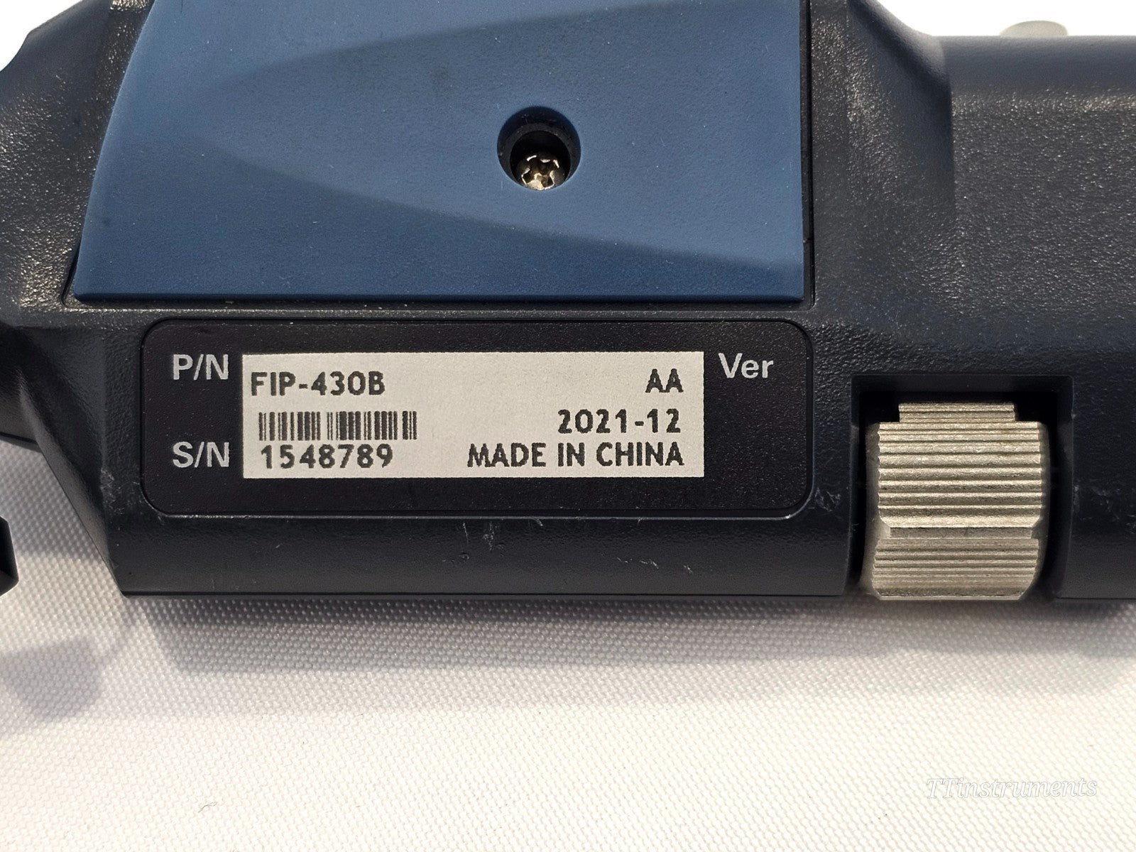 EXFO FIP-430B Fiber Inspection Scope with 7 Tips for Bulkhead and Patchcord Insp