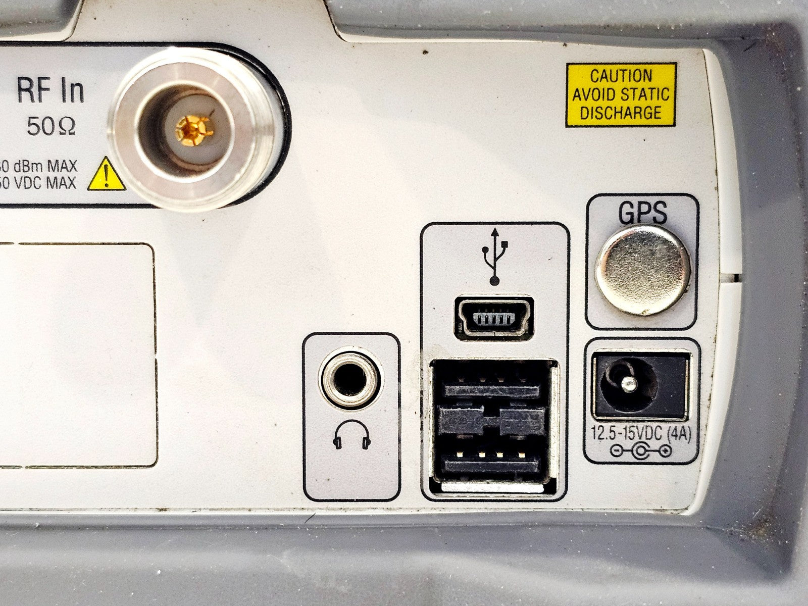 Anritsu S331E serial number and label detail used cable analyser