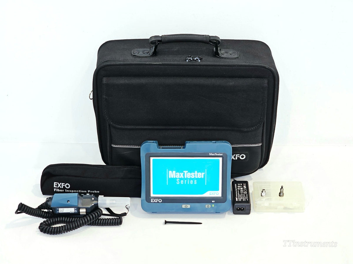 EXFO FIP-410B Fibre Inspection Probe with MAX-FIP Viewer and 2x Tips SC/FC UPC0