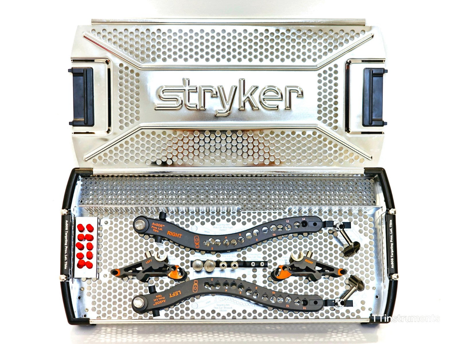 Stryker AxSOS Proximal Lateral Tibia Targeter Locking Plate System0