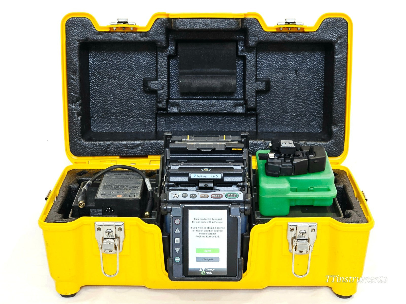 Fujikura FSM-70S Core Alignment Fusion Splicer with CT-30 Cleaver ARC 246140