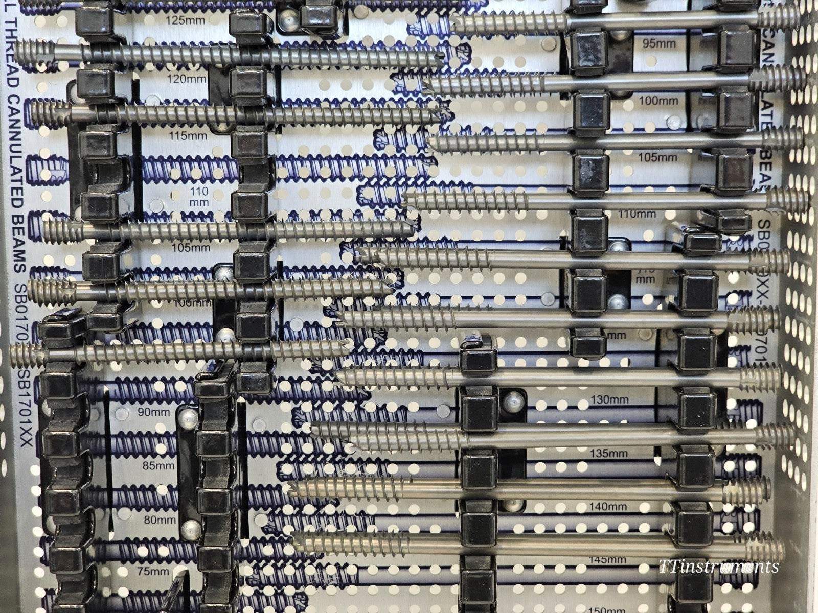 Stryker Salvation Beaming System Trays - Fusion Bolts & Beams - SB940003