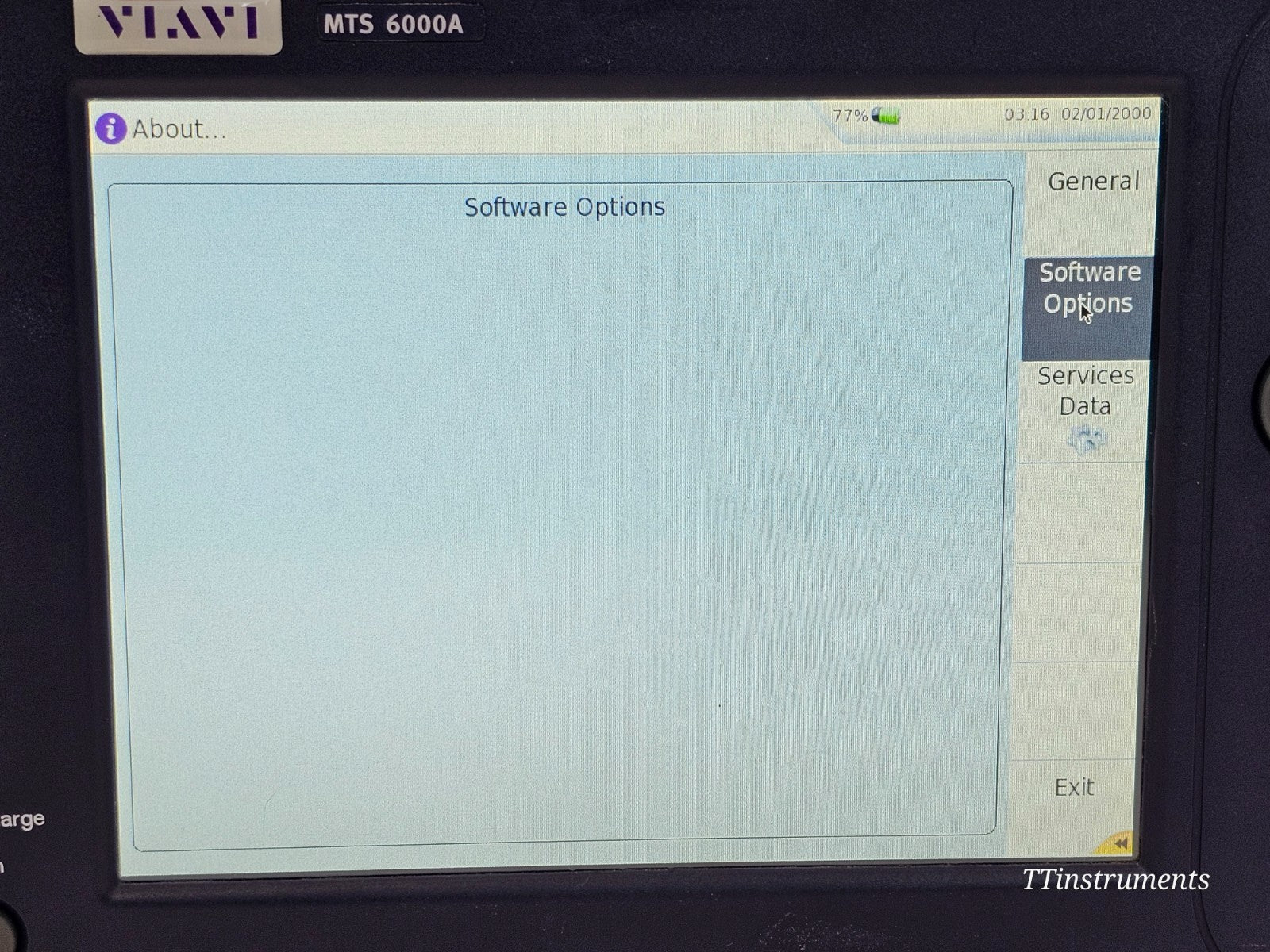 Viavi JDSU 6000V2 + OSA-110M OSA Optical Spectrum Analyzer 1250nm up to 1650nm