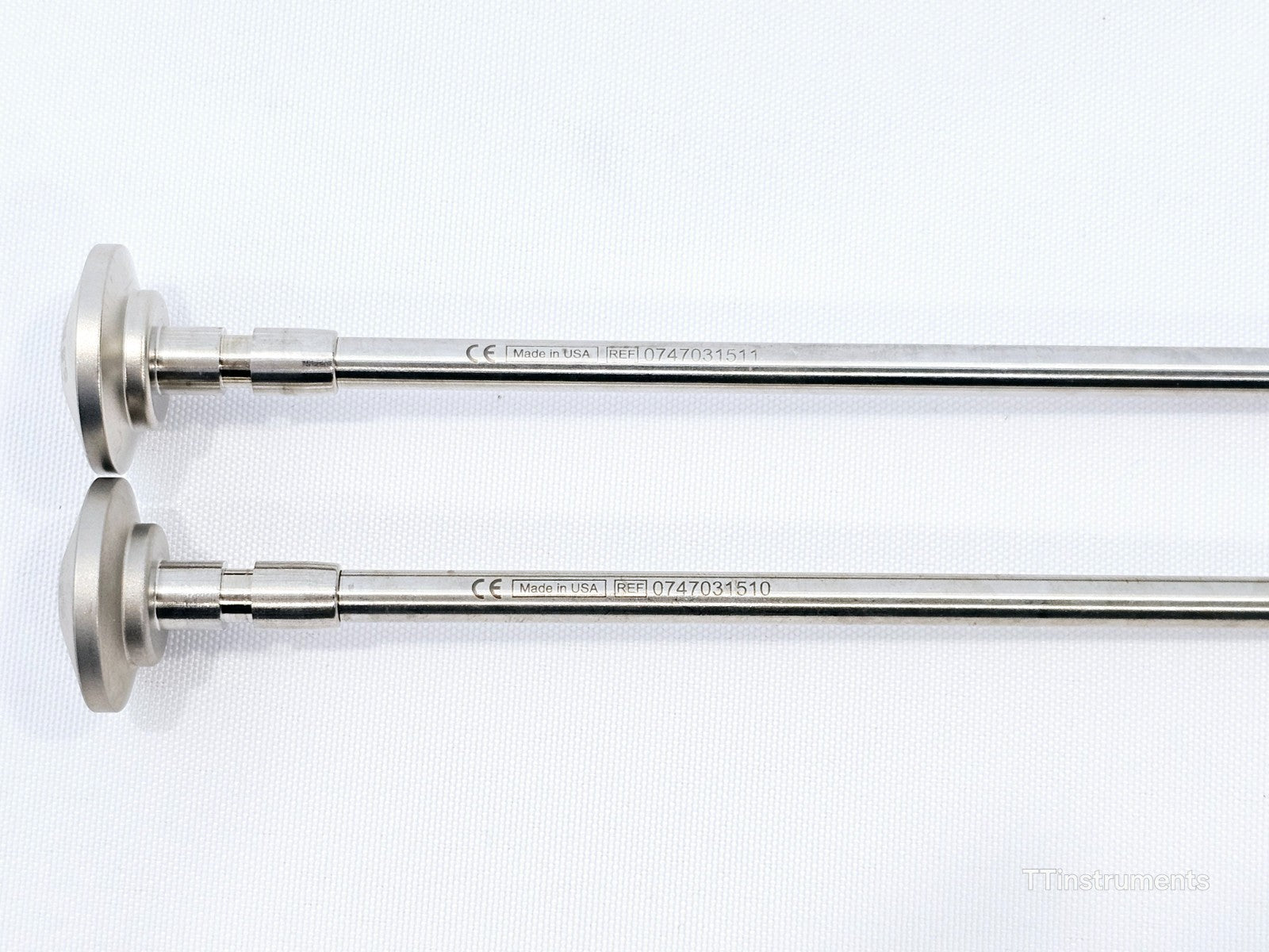Stryker 233-032-116 tray set instruments arranged showing overall set condition