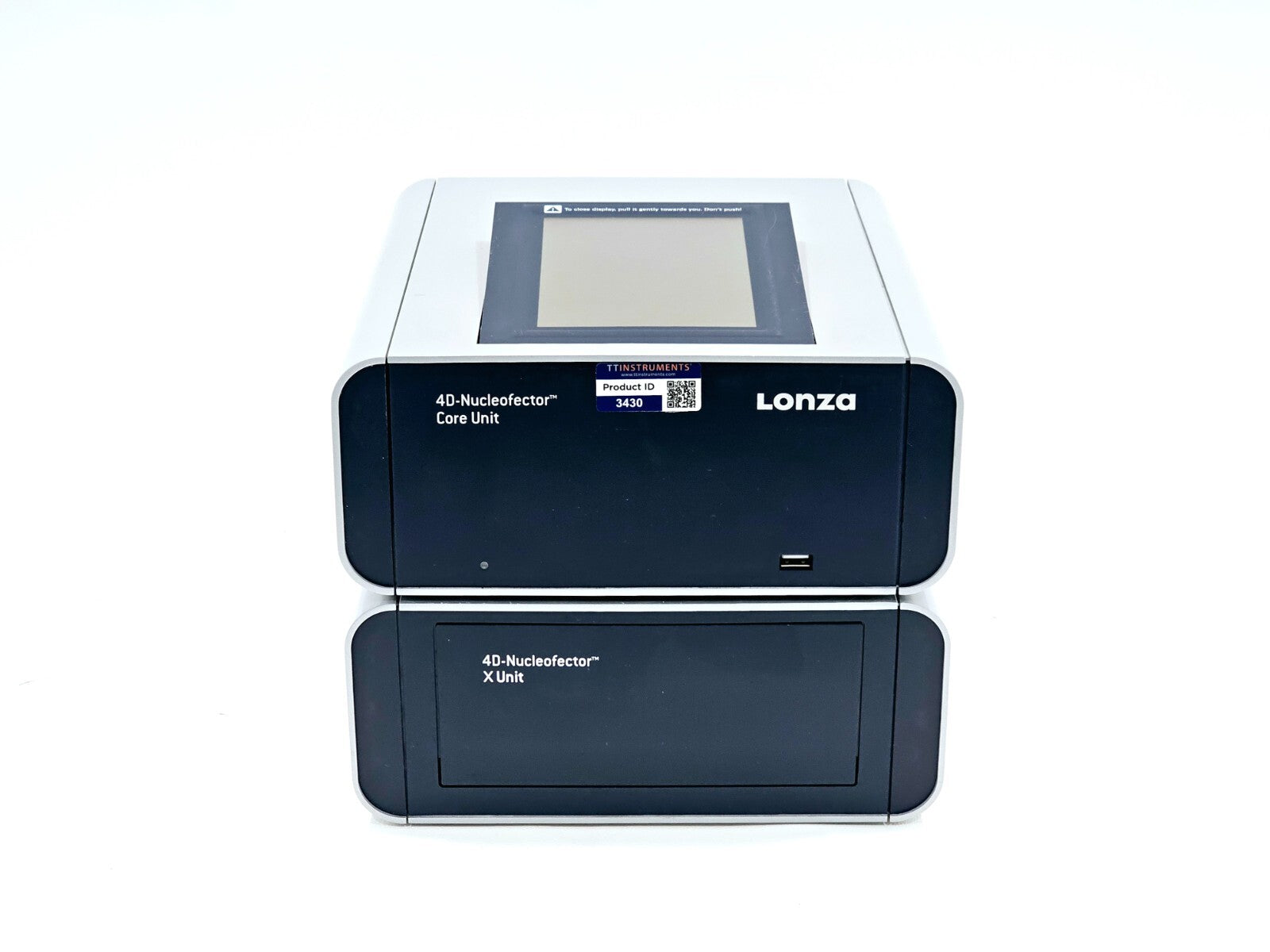 Lonza 4D Nucleofector Core and X Unit *Stuck on boot screen*