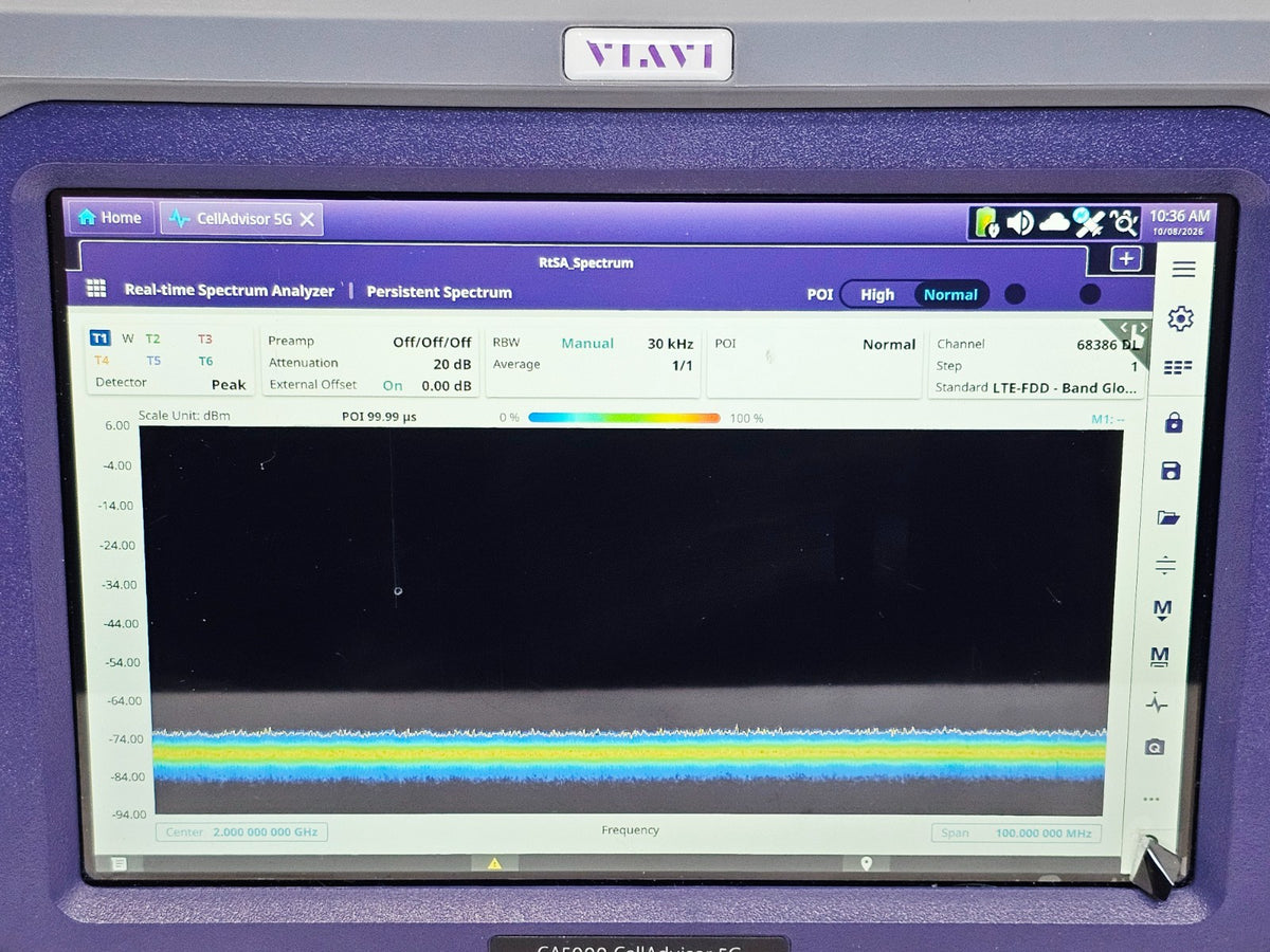 Viavi CA5000 CellAdvisor 5G NR + LTE/LTE-A FDD Signal Analyzer with ccessories22