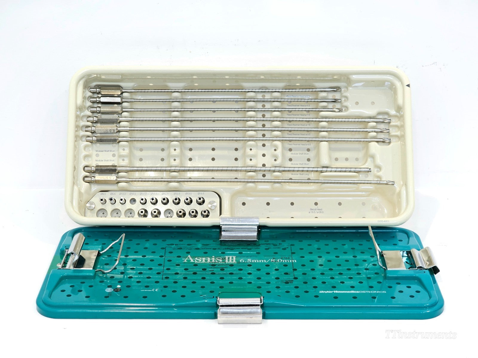 Stryker Modular Head Reamers Instruments Tray