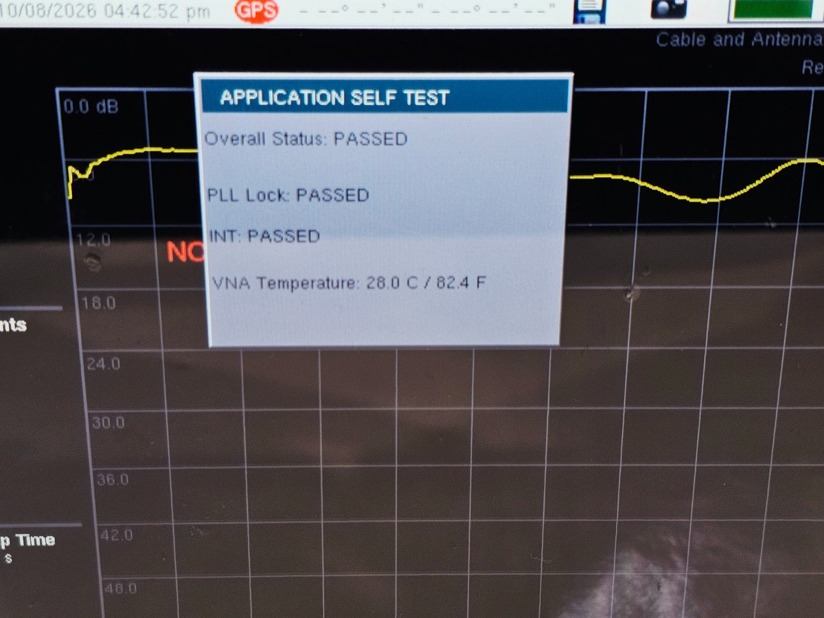 Calibrated Anritsu S362E 6GHz SiteMaster Cable & Antenna Analyzer Op 10/21/25/3115