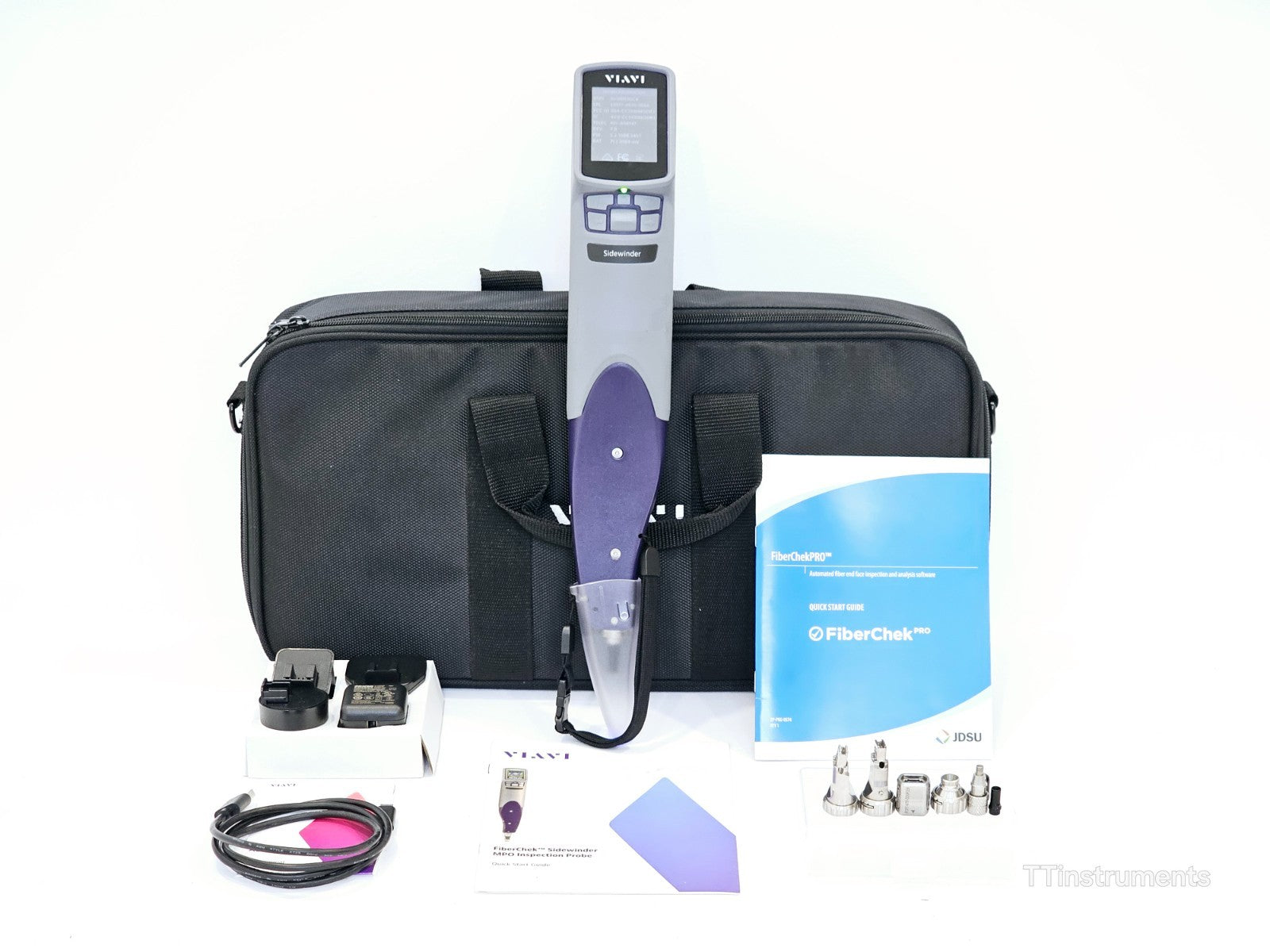 Viavi JDSU Sidewinder FiberChek MPO Inspection Fiber Scope + MTP Tips