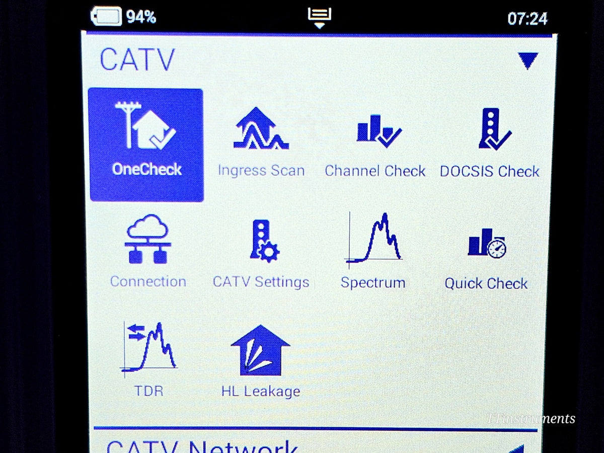 Viavi ONX-630 DSAM Meter DOCSIS 3.1 Loaded with Options ONX-CATV-D31-S-6520-121213