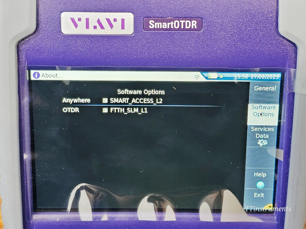 Brand NEW VIAVI SmartOTDR E138FB65 1310/1550/1650 Filtered SM APC 40 dB MFD 202312