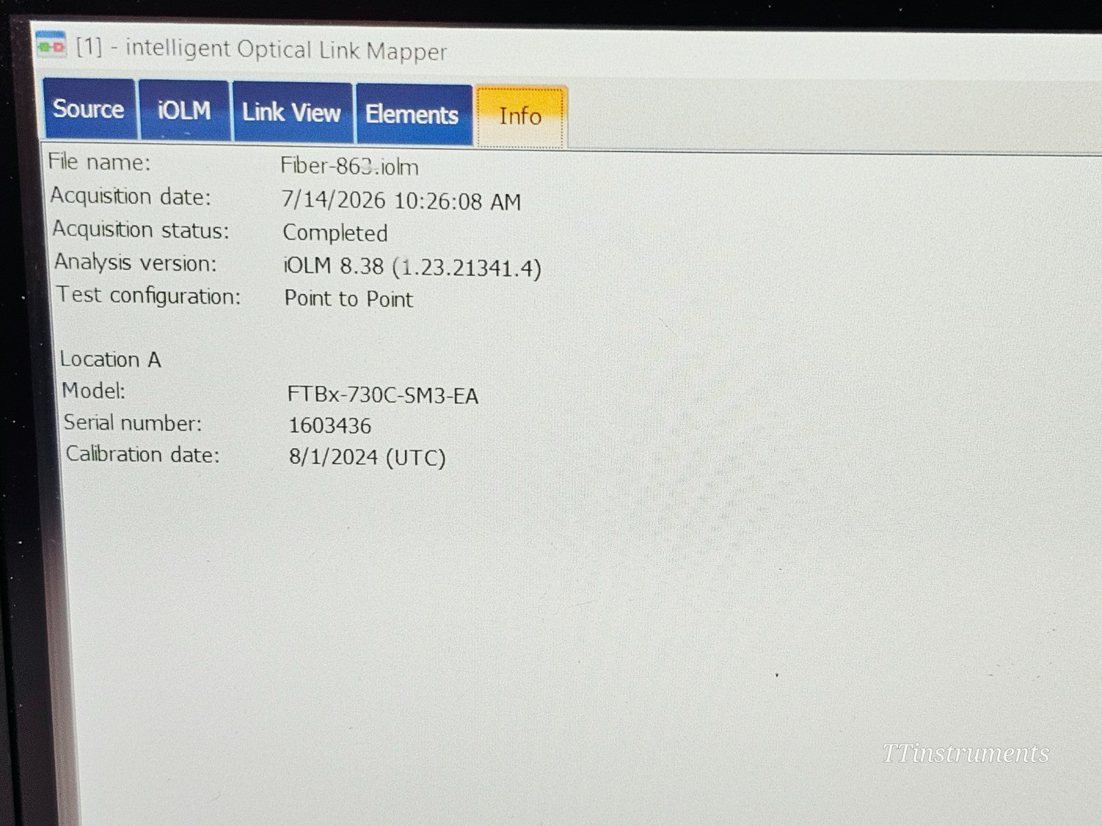 EXFO FTB-2 with FTBx-730C-SM3 OTDR/iOLM 1310/1550/1625nm + FTBx-945-SM3 OLTS20
