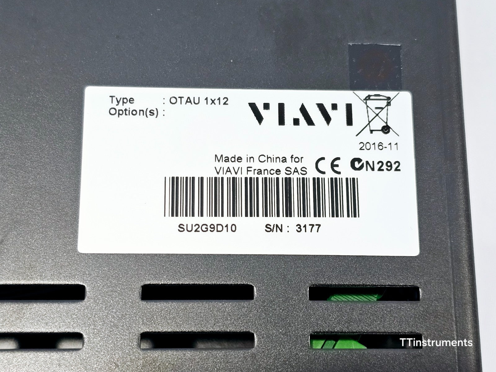 Viavi JDSU OTAU 1x12 Optical Switch for OTU 8000E V2 Chassis