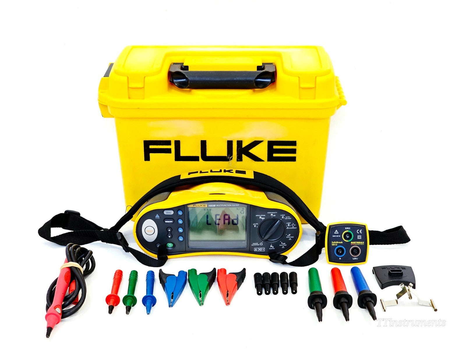 Fluke 1653B multifunction installation tester used electrical test equipment